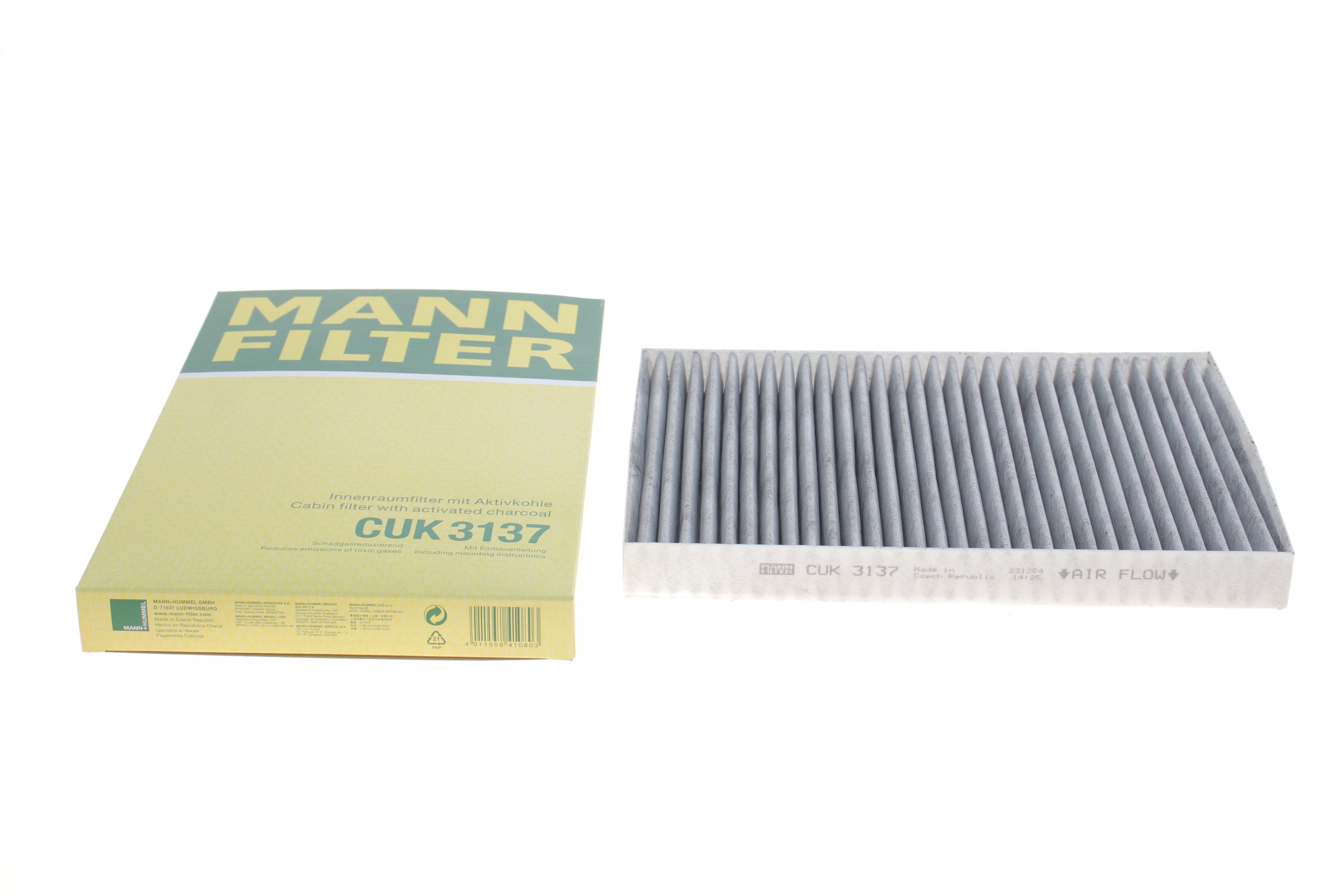 Фільтр салону Chrysler 300 C 04-12 (вугільний)