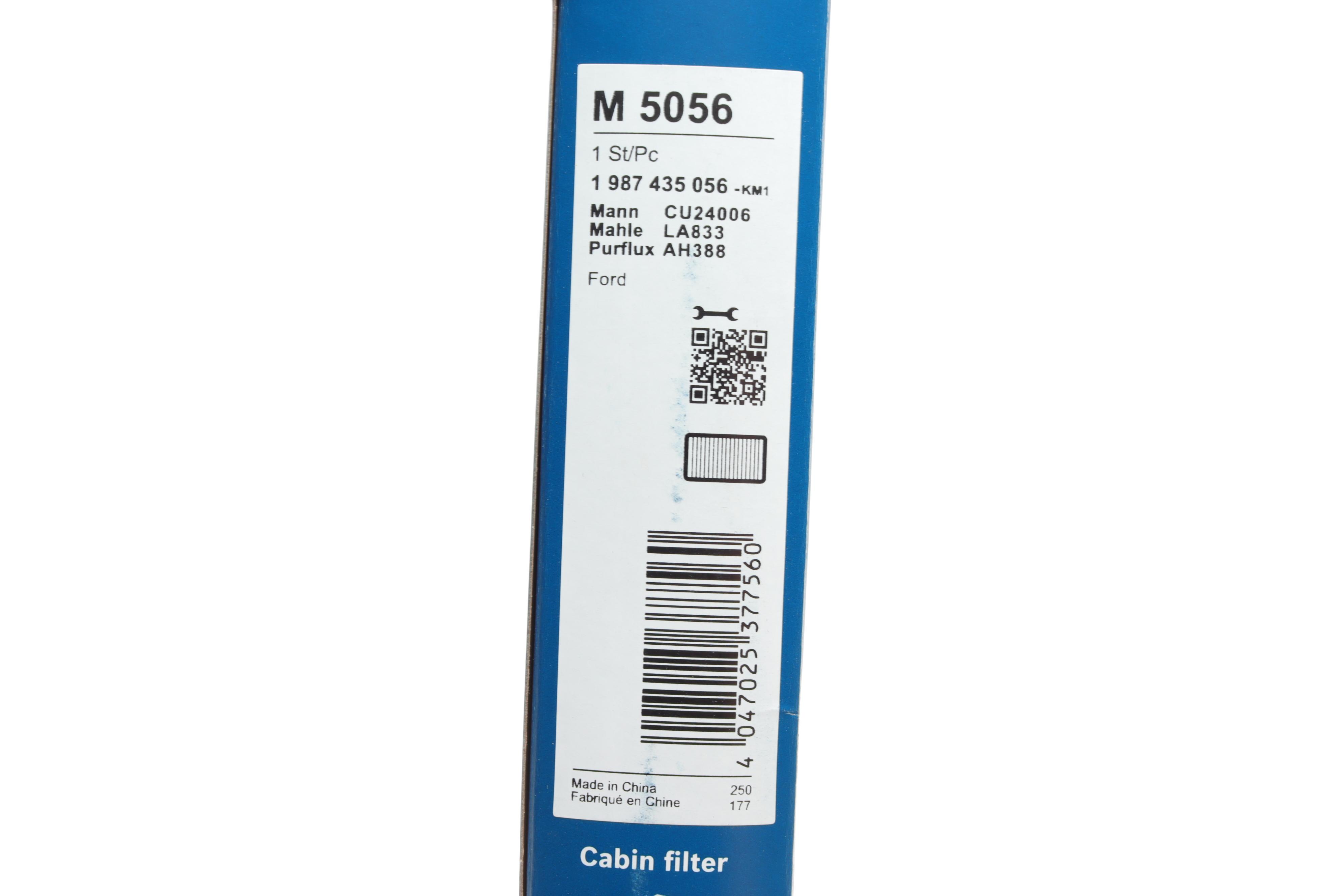 Фільтр салону Ford Ranger 11-/Mazda BT-50 06-15