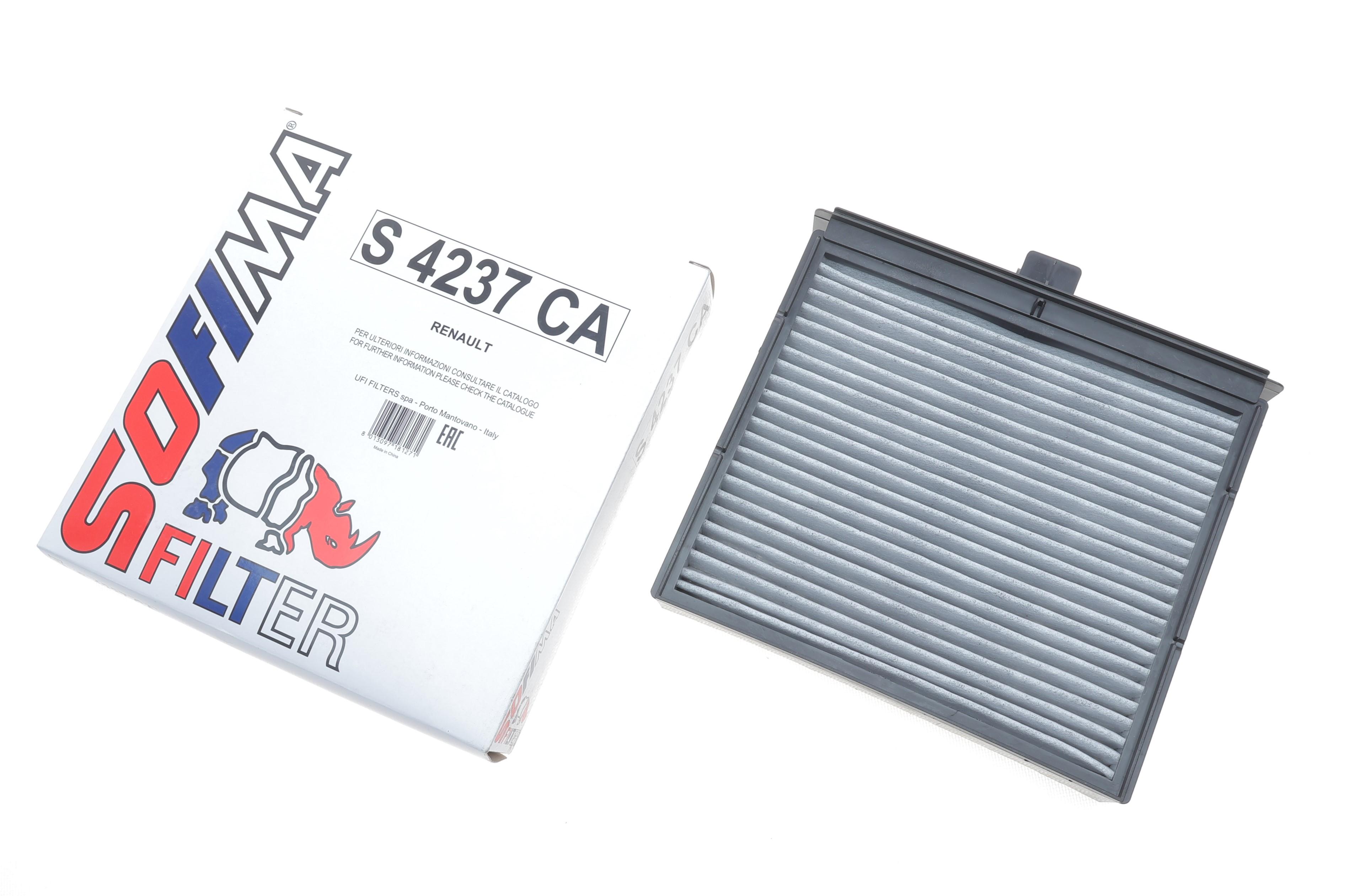 Фільтр салону Renault Scenic 03-09 (вугільний)