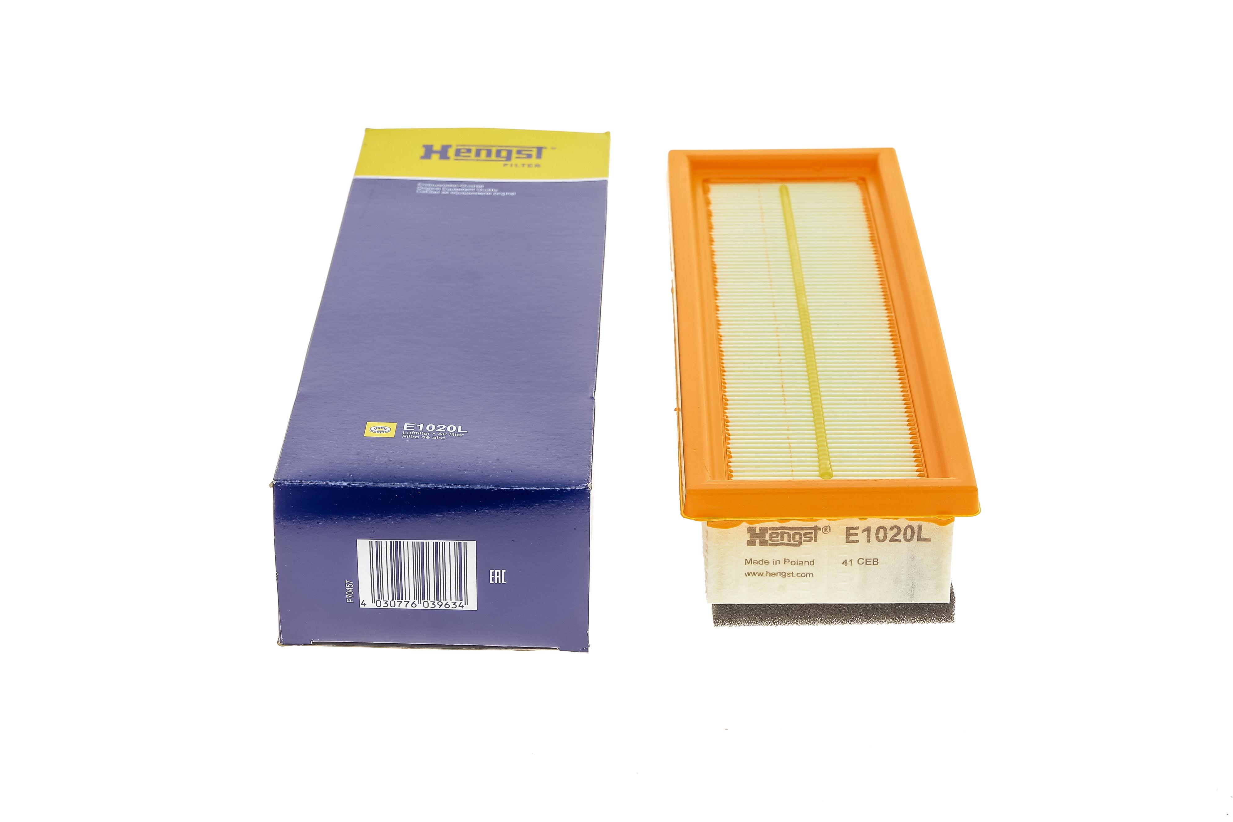 Фільтр повітряний Fiat Doblo/Fiorino/Idea 1.4 05-/Punto/Panda 1.2-1.4 05-/Chrysler Ypsilon 1.2 11-