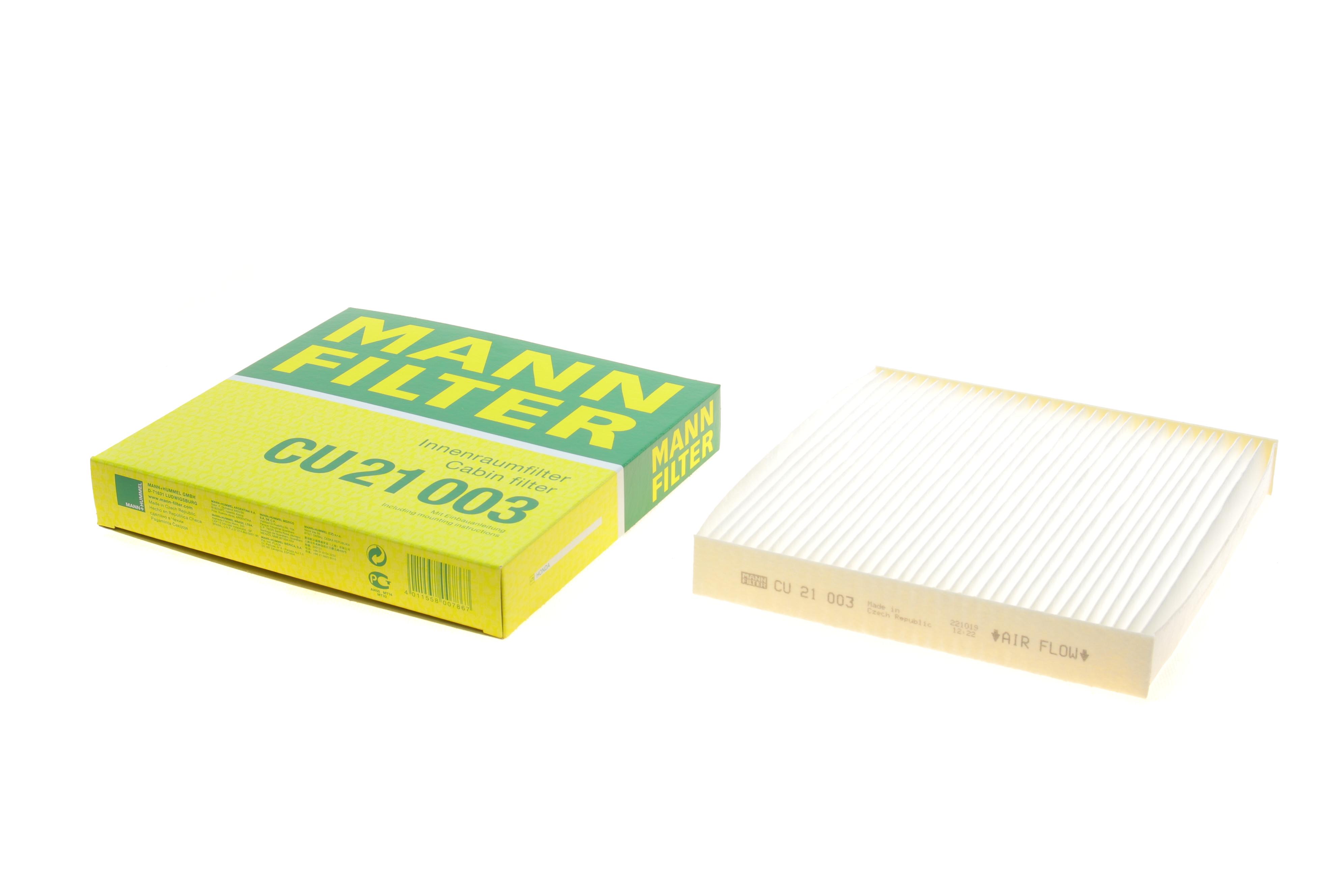 Фільтр салону Honda CR-V/Civic 17-/CR-Z 10-/HR-V 15-/Insight/Jazz 08-/Electric 19-