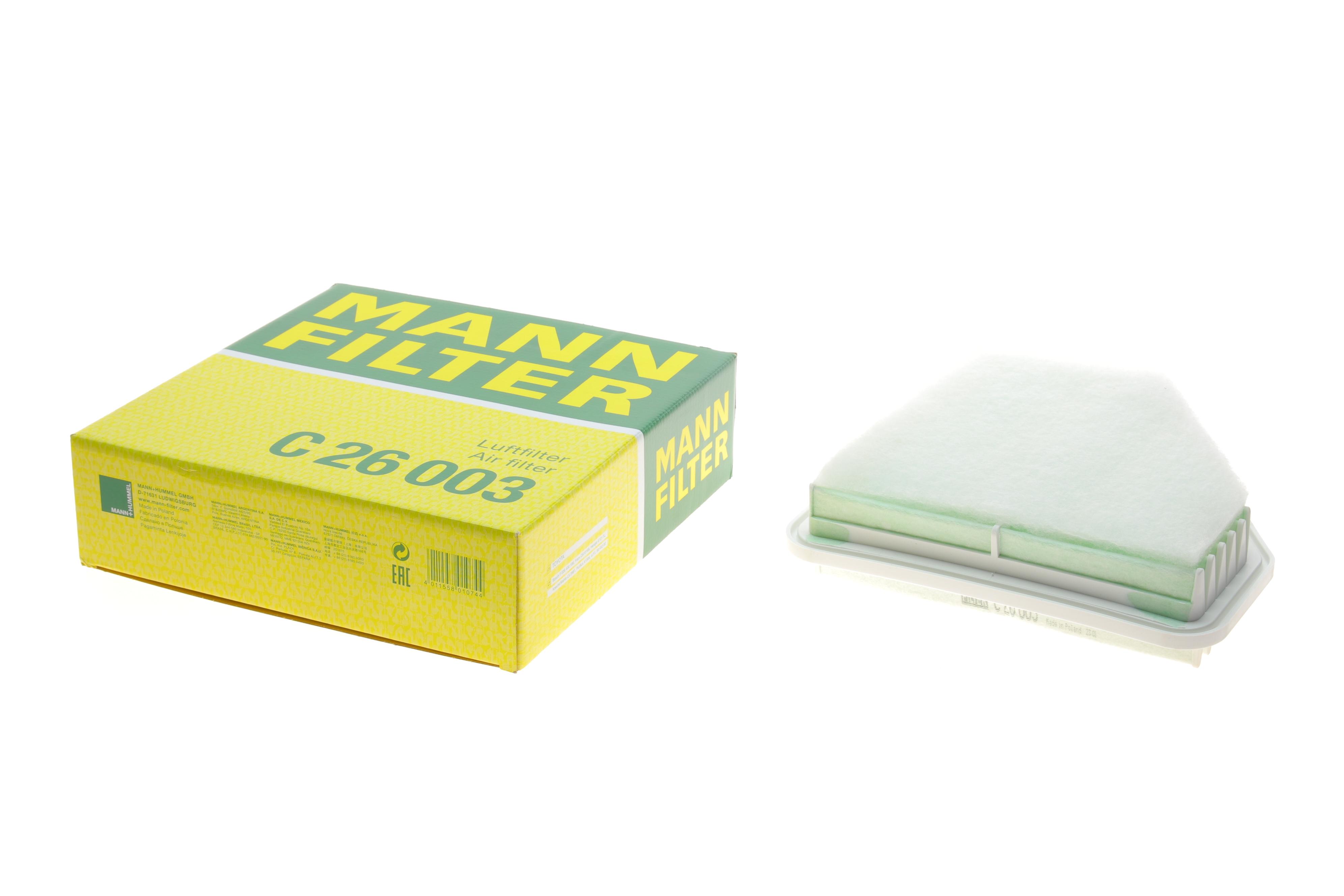 Фільтр повітряний Lexus ES 3.5 12-18/Toyota Rav4 2.0/2.4/3.5 05-13/Camry 3.5 V6 06-11/Avensis 2.0 08-