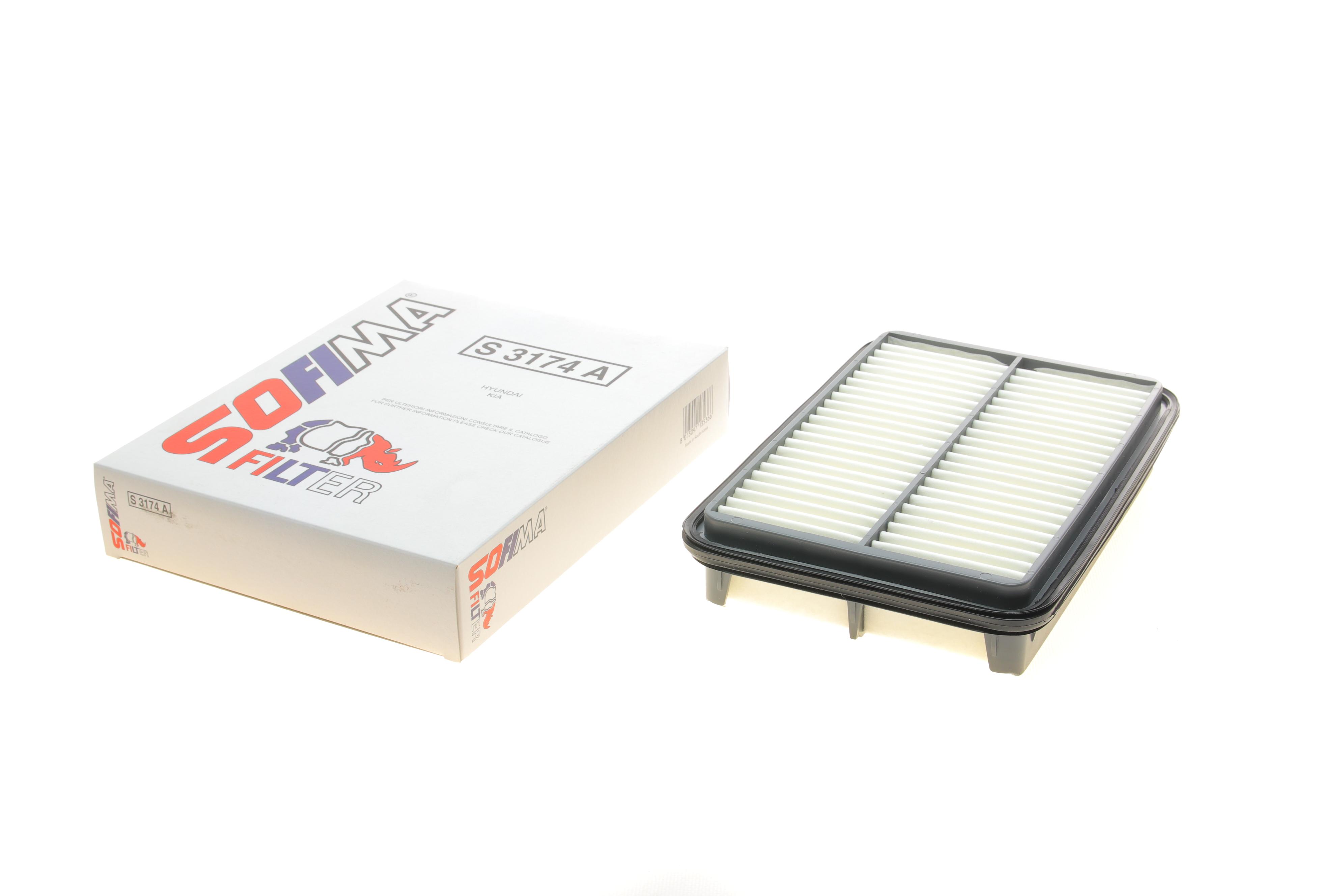 Фільтр повітряний Hyundai Santa Fe I 2.0CRDI/2.7V6 01-09