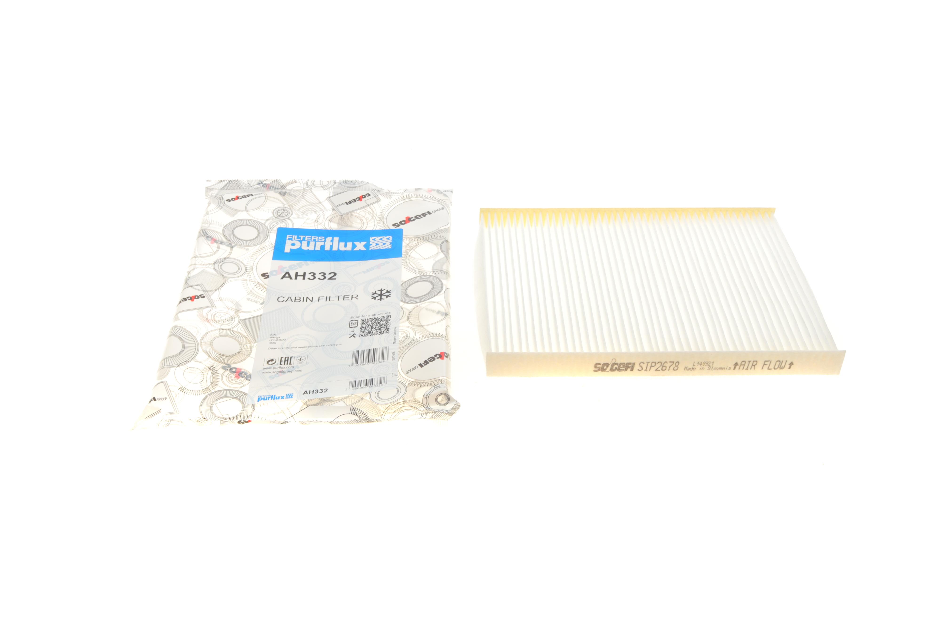 Фільтр салону Fiat Bravo 07-16/Stilo 01-08 Hyundai i20 10- KIA Venga 10-