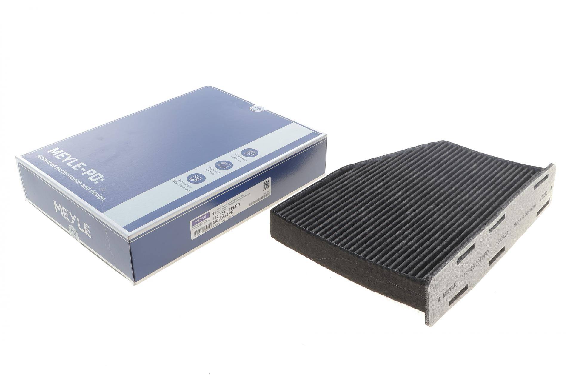 Фільтр салону Audi A3/Q3/Skoda Octavia/SuperB/VW Caddy/Golf/Passat/Touran 1.0-3.6 03- (вугільний)