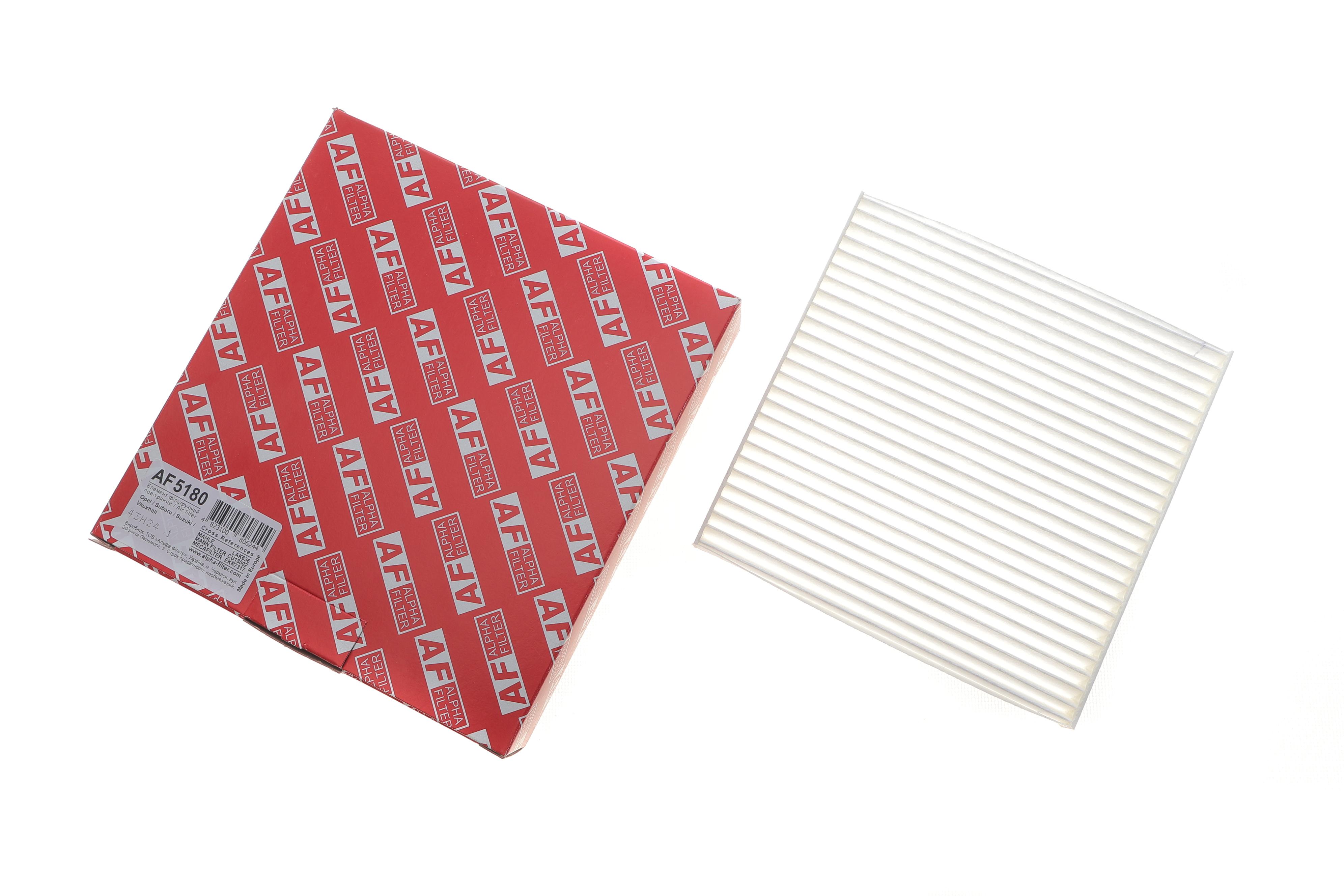 Фільтр салону Mitsubishi Space Star II 01-/Citroen C-Zero 10-