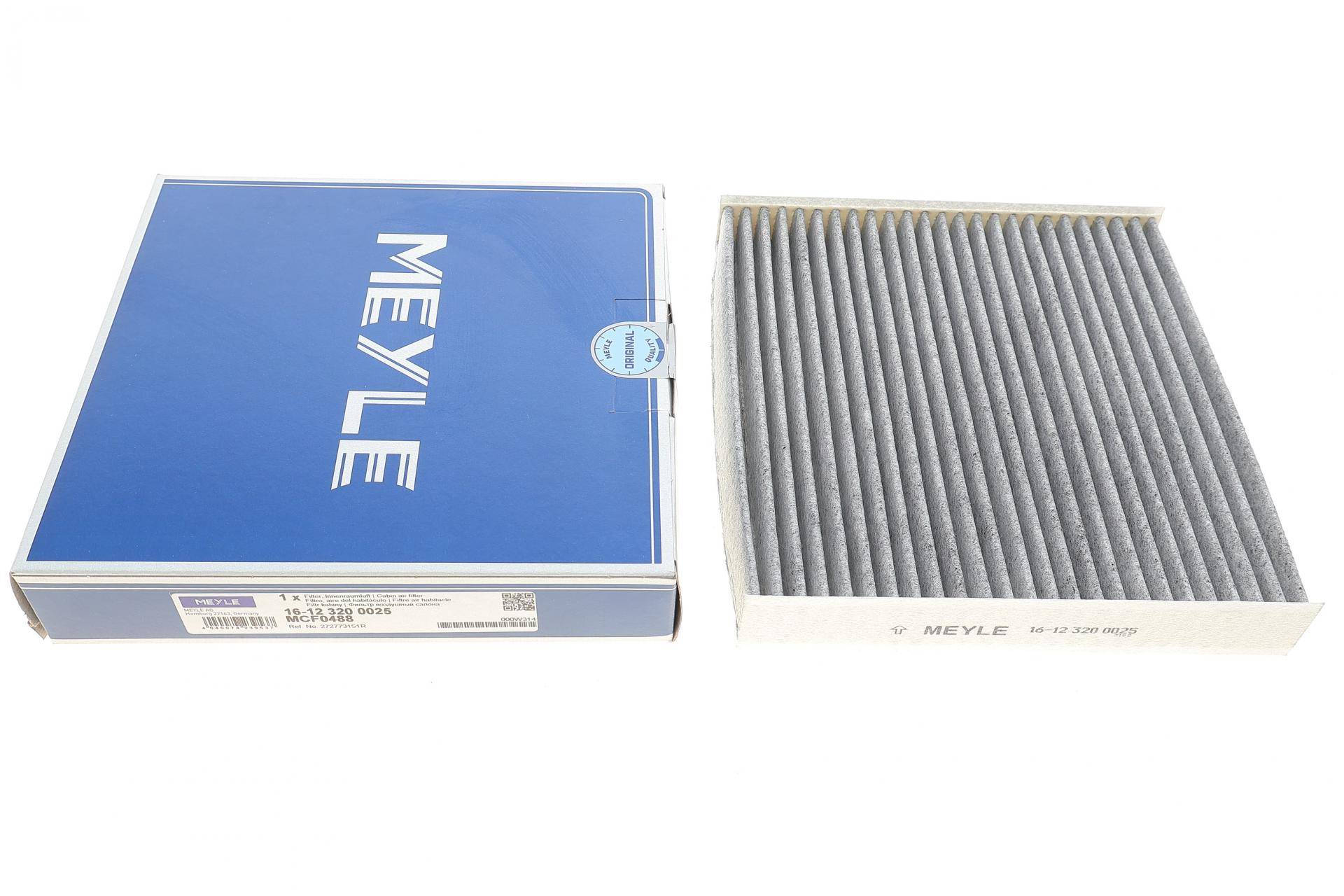 Фільтр салону Renault Clio/Dacia Logan 12- (вугільний)