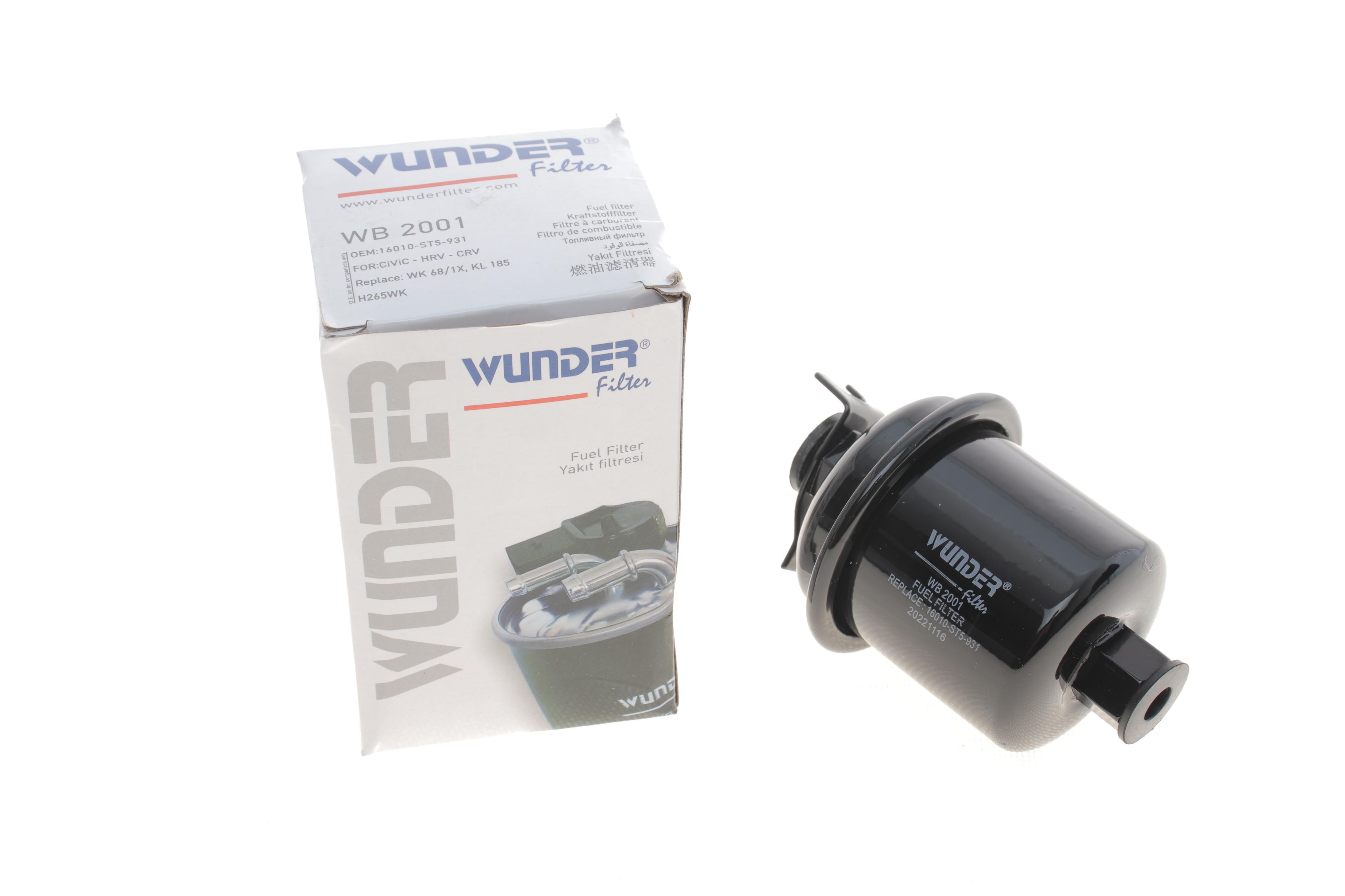 Фільтр паливний Honda Accord/Civic 1.4-1.8 -01