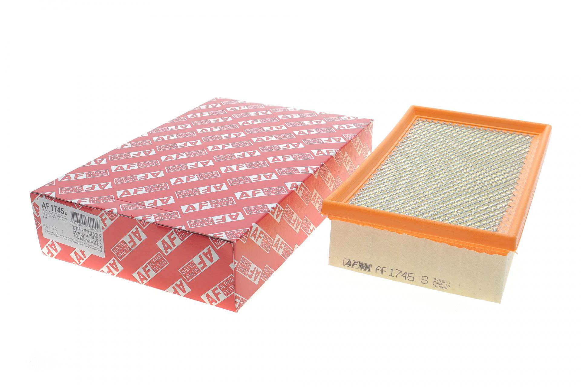 Фільтр повітряний Ford Transit 97-00 (короткий) (з сіткою)