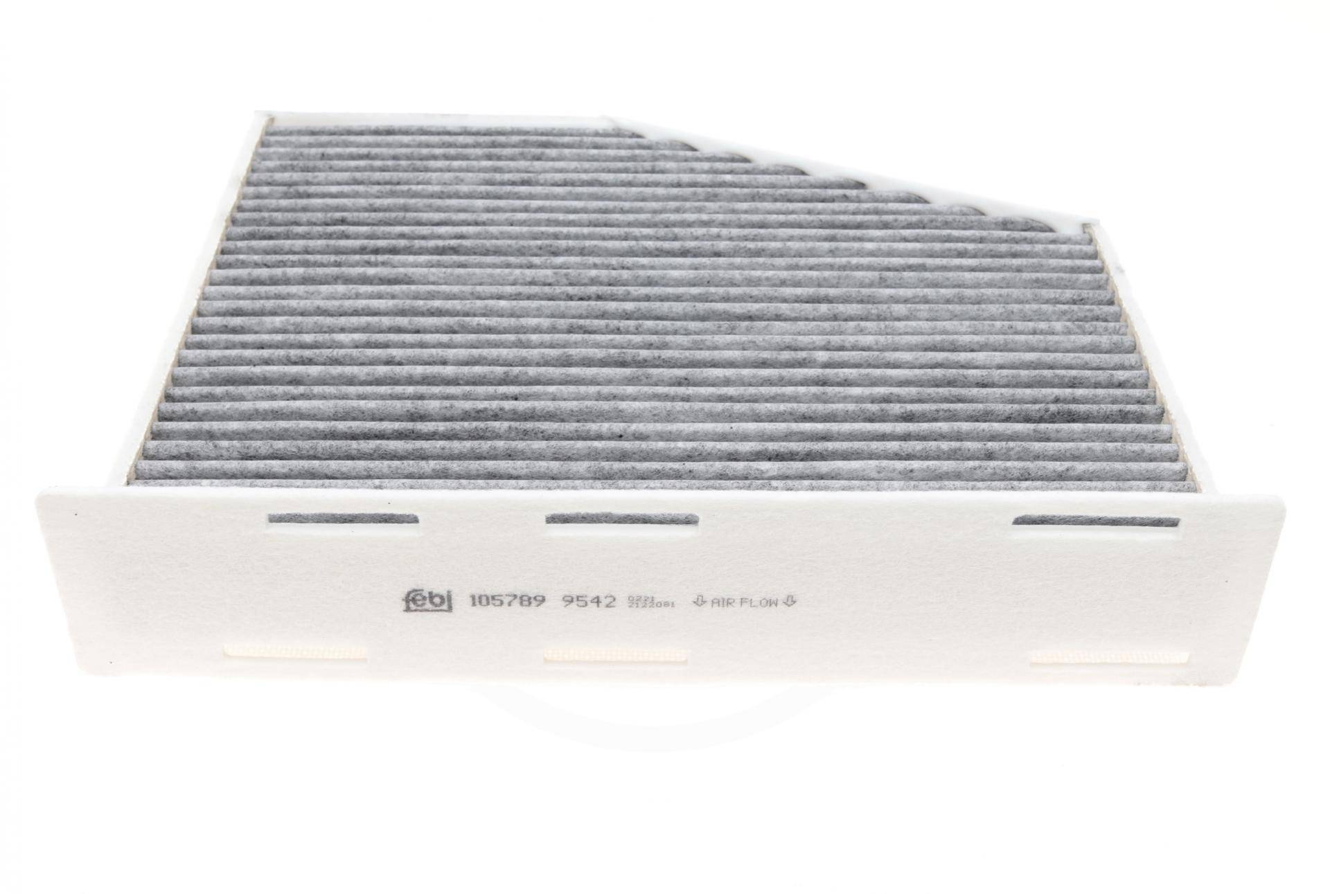 Фільтр салону Audi A3/Q3/Skoda Octavia/SuperB/VW Caddy/Golf/Passat/Touran 1.0-3.6 03- (вугільний)