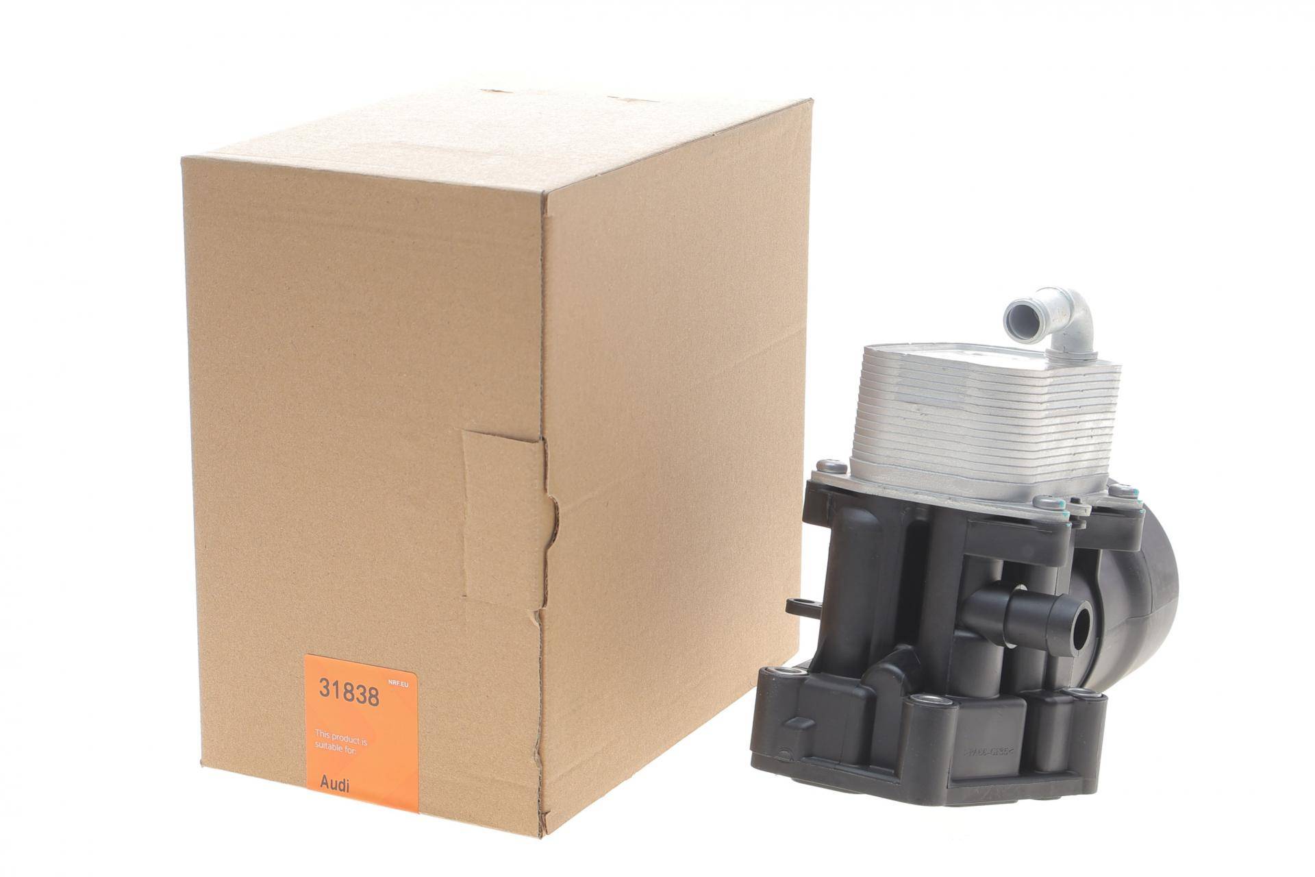 Корпус фільтра масляного (з радіатором) Audi A6 2.0 TDI 11-18 (+ фільтр)