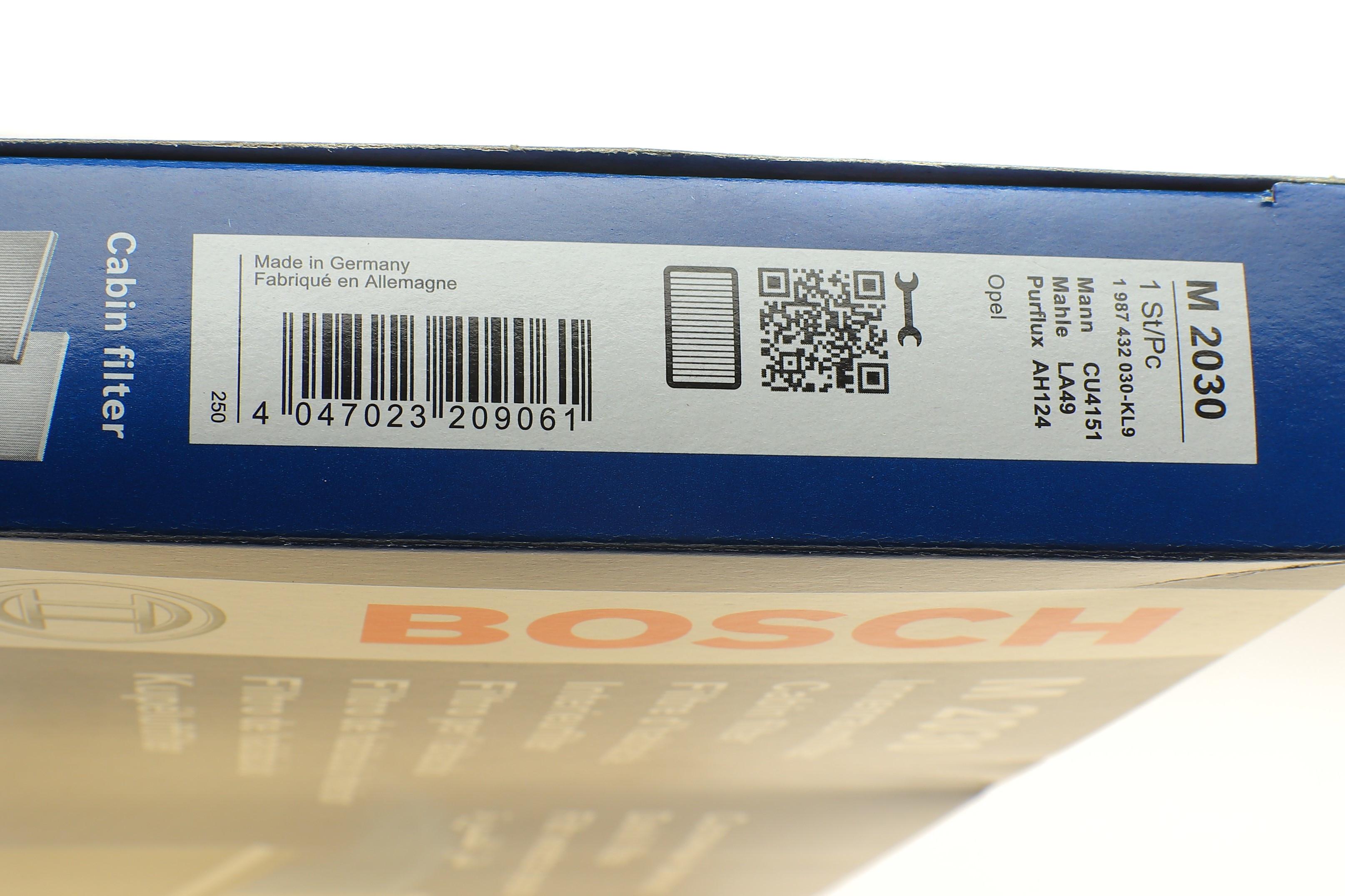 Фільтр салону Opel Vectra B 1.6/1.8i 16V