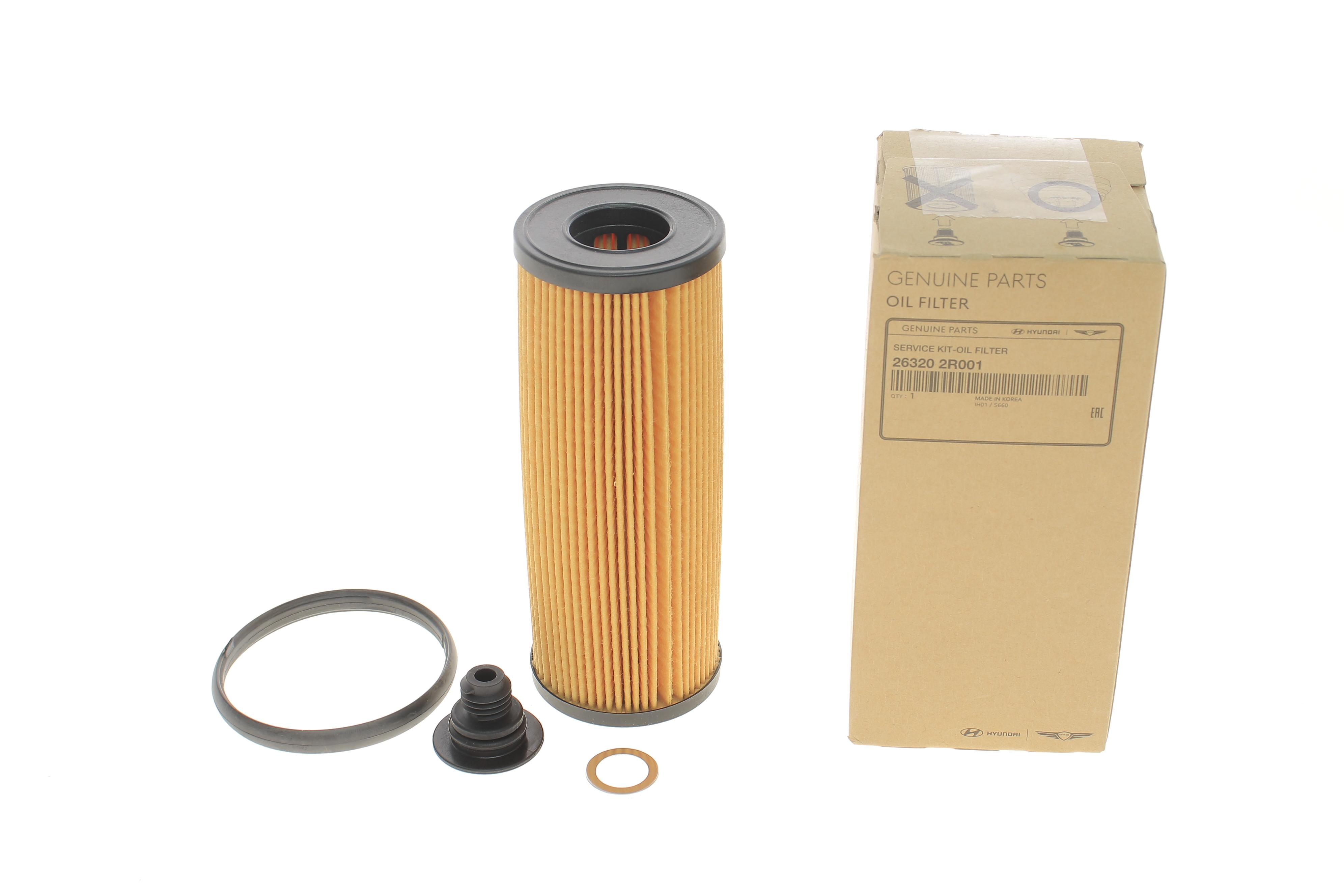 Фільтр масляний Hyundai Santa Fe/Tucson 2.0/2.2CRDi 18-