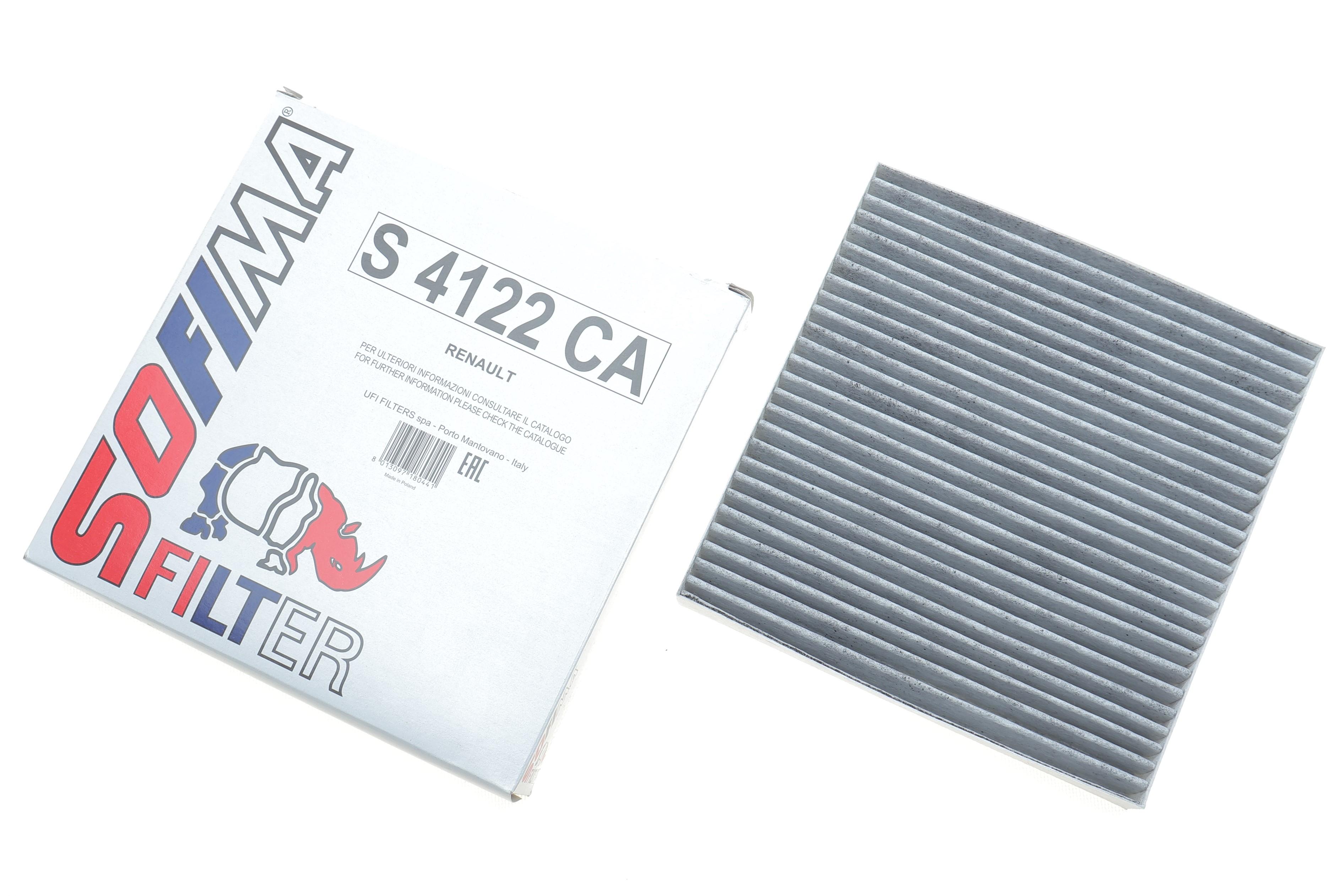 Фільтр салону Renault Laguna II 00-07 (вугільний)