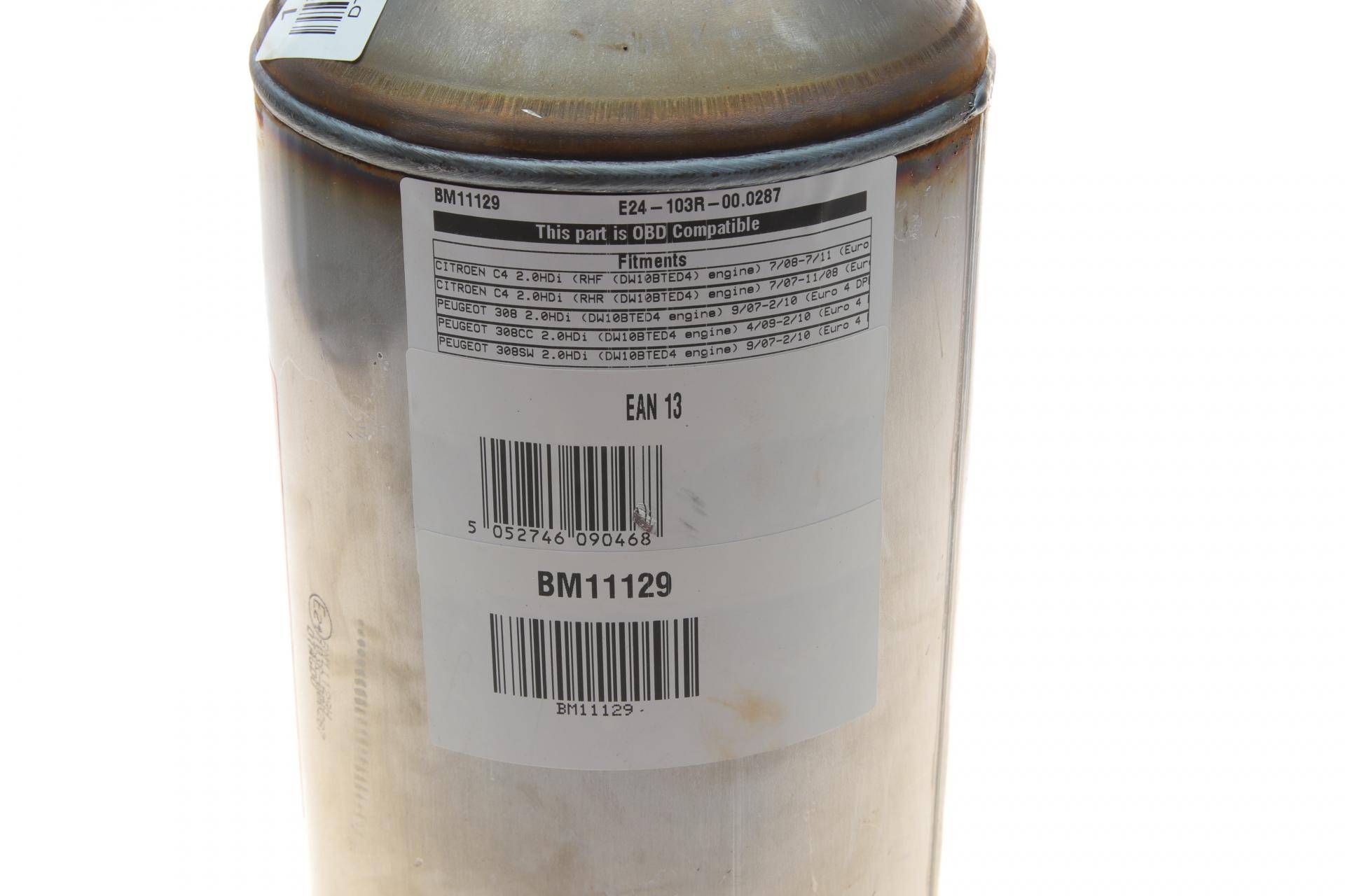 Фільтр сажевий Citroen C4/Peugeot 308 2.0HDi 04-14