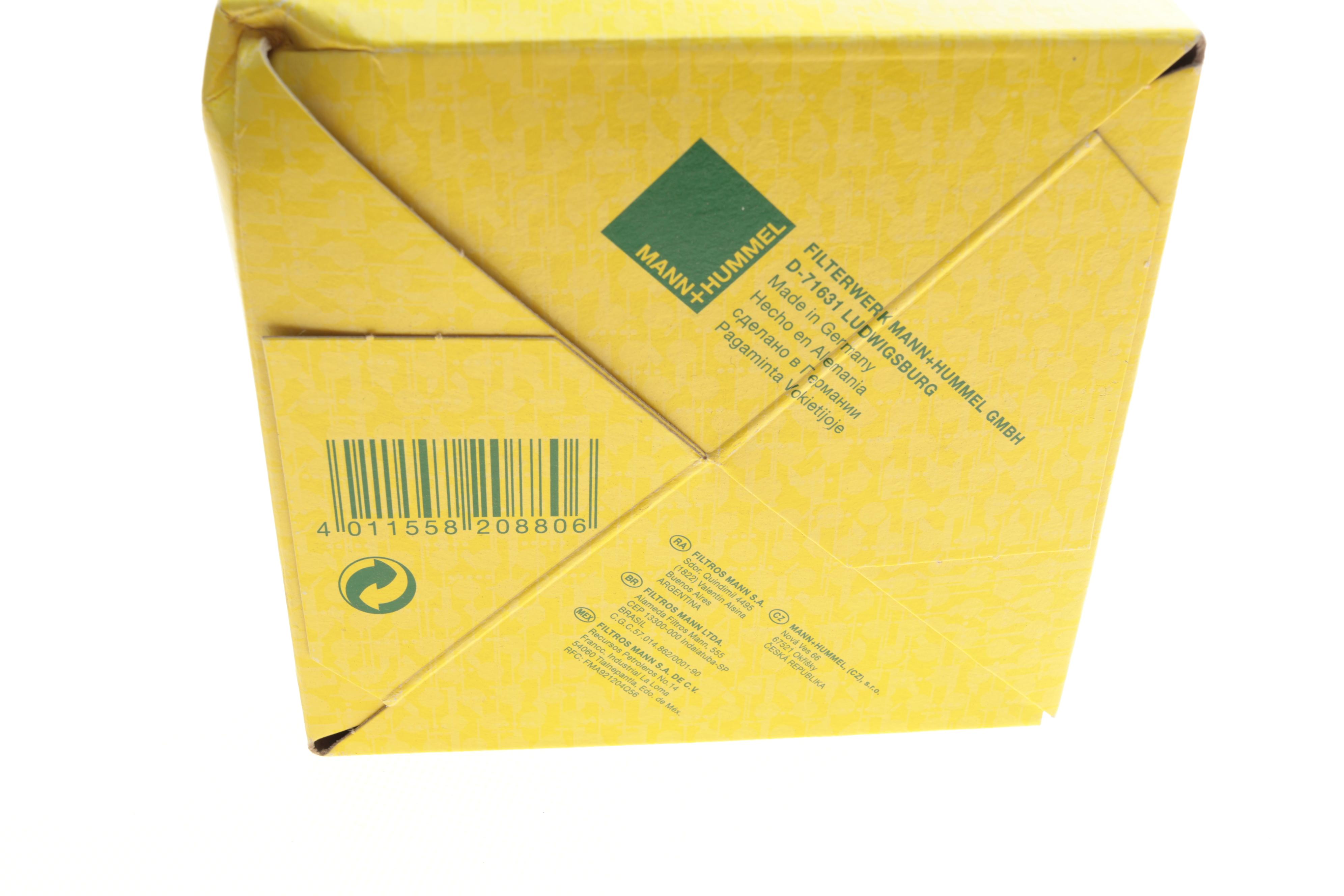 Фільтр повітряний MB A-class (W168) 1.7CDI OM668 99-04/Vaneo (W414) 1.6-1.7CDI OM668 01-05