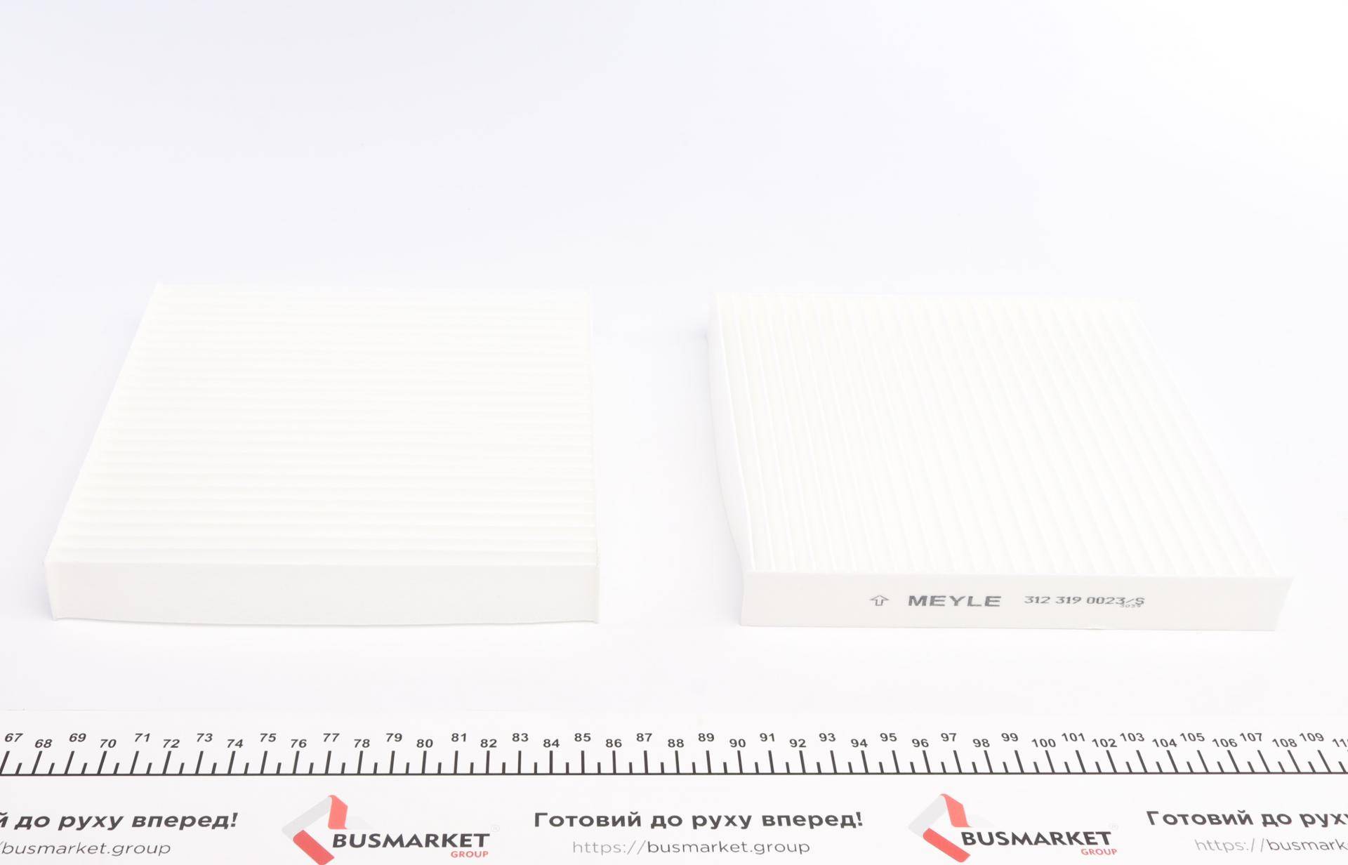 Фільтр салону BMW X3 (F25)/ X4 (F26) 1,8-2.8/2,0-3.0D 10- (к-кт 2 шт.)