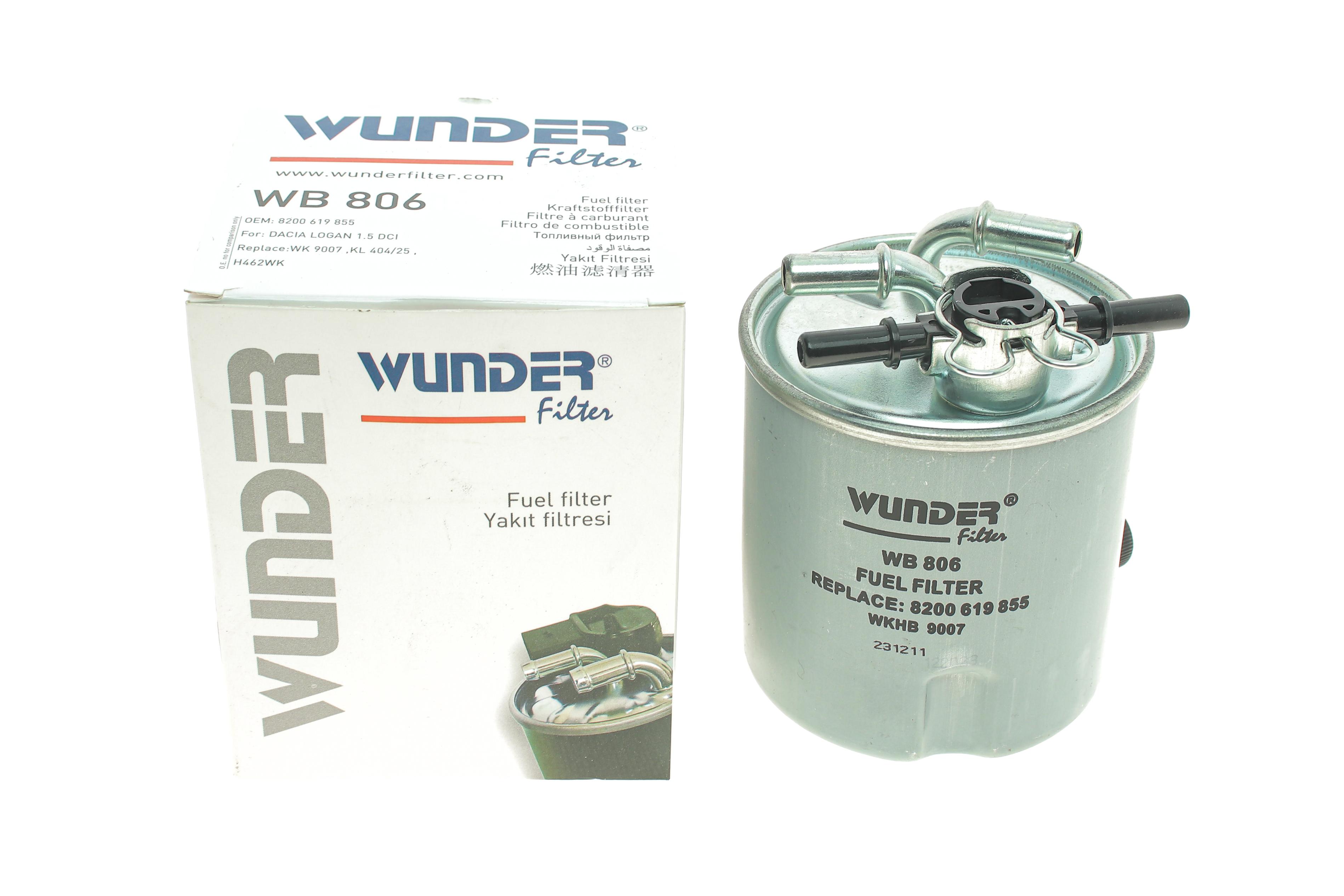 Фільтр паливний Dacia Logan 1.5DCI 05-