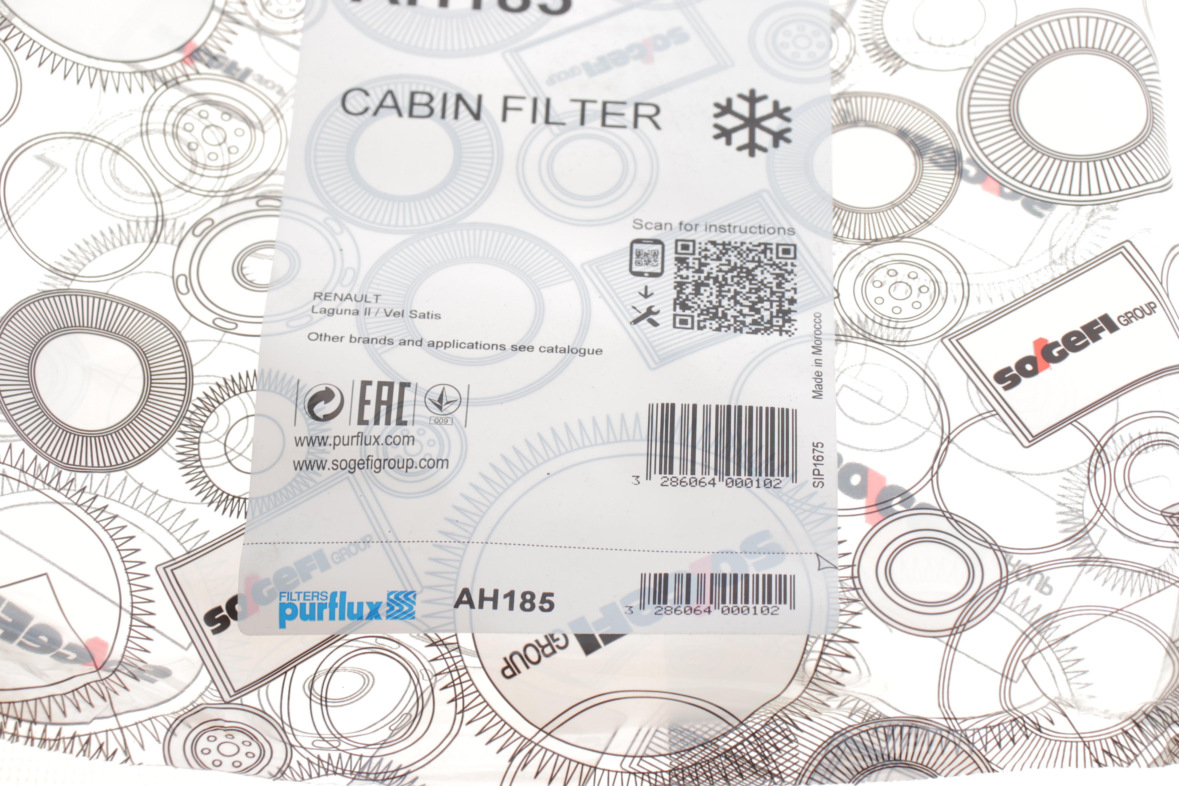 Фільтр салону Renault Laguna II 01-07