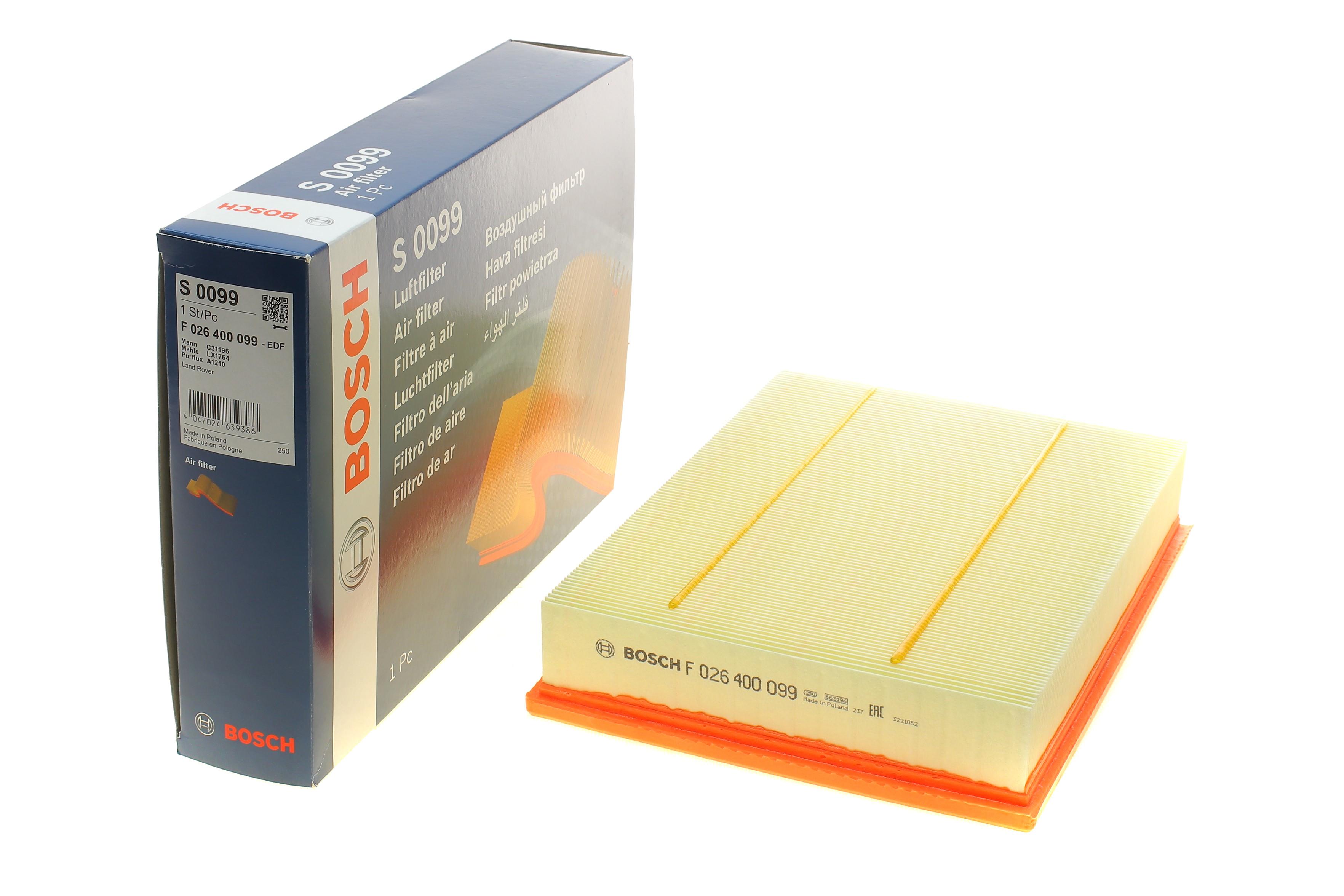 Фільтр воздушный Land Rover Discovery III-IV/Range Rover III-IV/Range Rover Sport 2.7D-4.4 04-