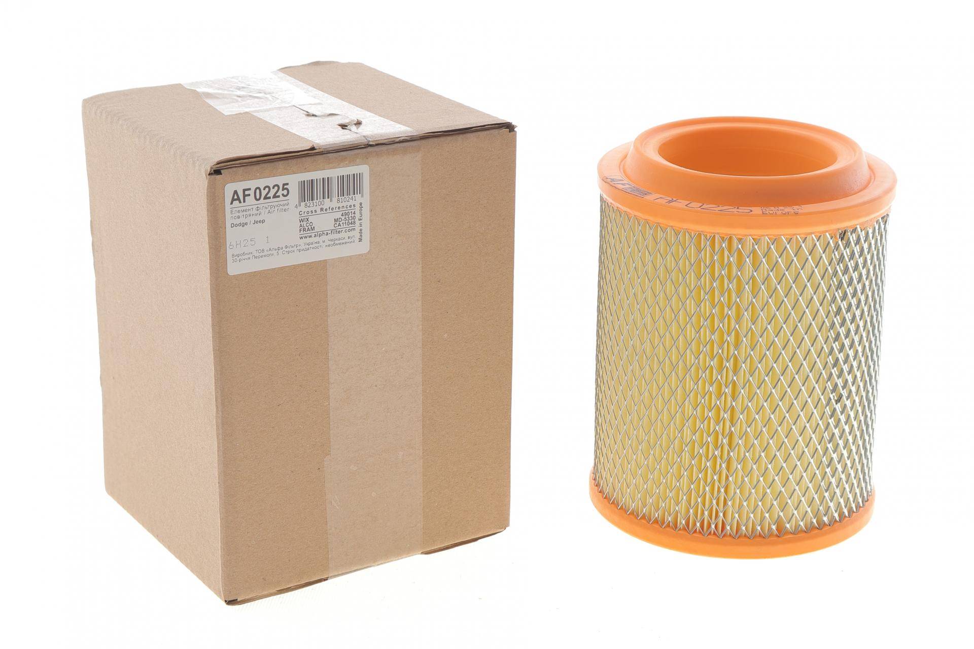 Фільтр повітряний Jeep Patriot/Compass 2.0/2.4 06-