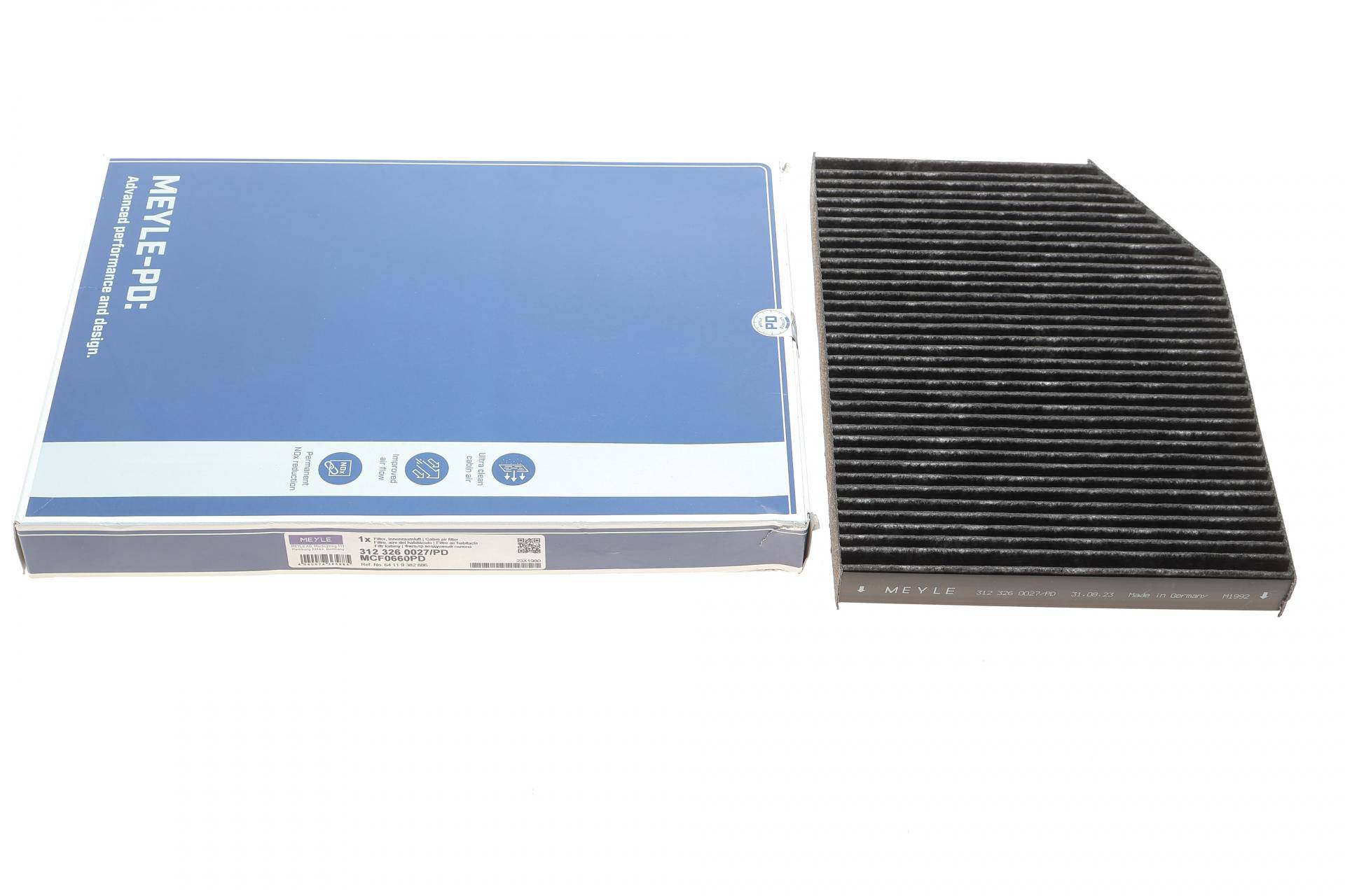 Фільтр салону BMW 3 (G20/G20)/X3 (G01/F97)/X4 (G02/F98) 17-(вугільний)