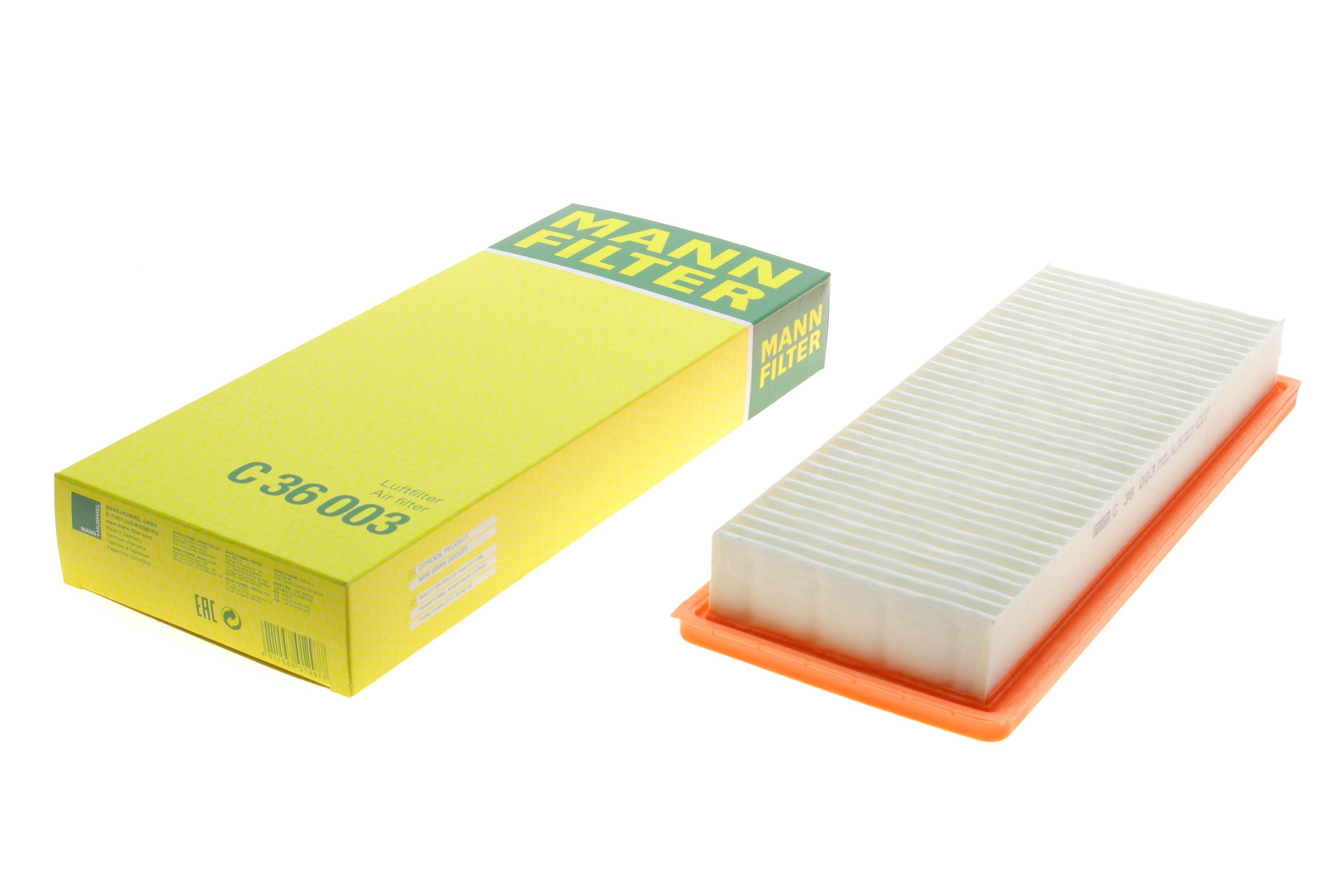 Фільтр повітряний Citroen C4/C5/Peugeot 3008-5008 1.6Hybrid/THP/VTi 08-/Mini Cooper 1.6S Turbo 06-16