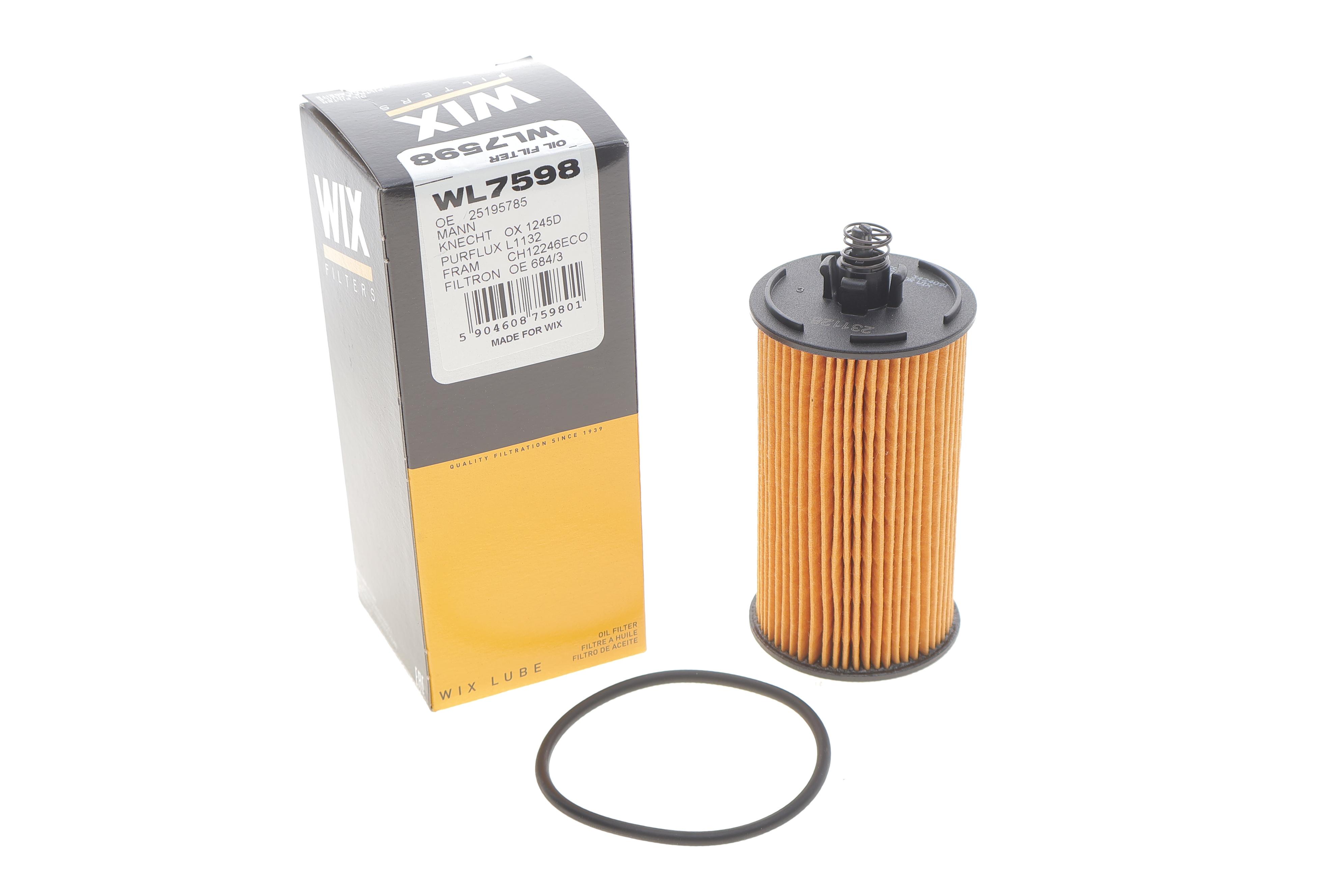 Фільтр масляний Opel Mokka A/X 1.4-1.8 16V/1.4T 12-20