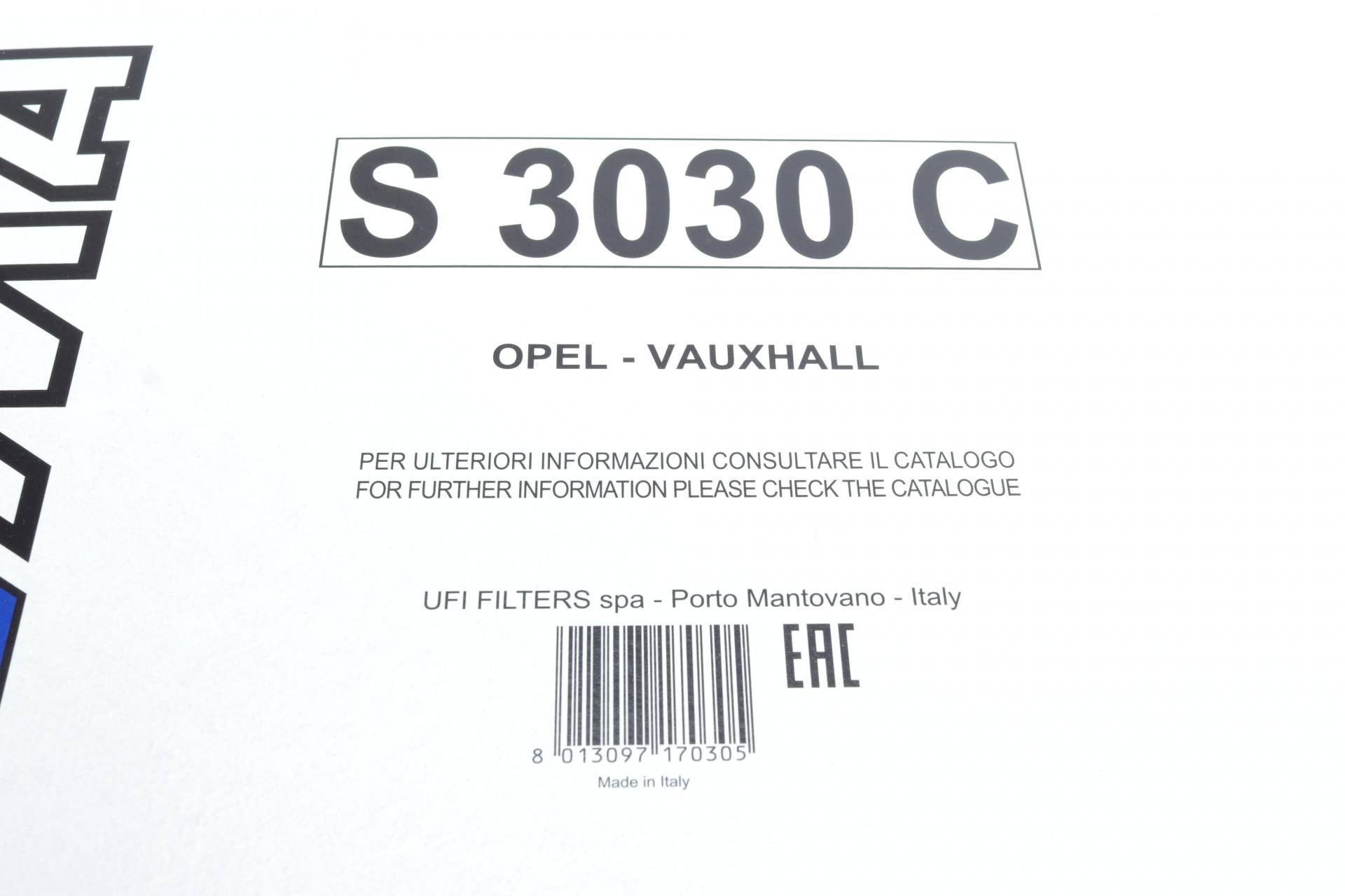 Фільтр салону Opel Astra F/G/H/Zafira 96-15