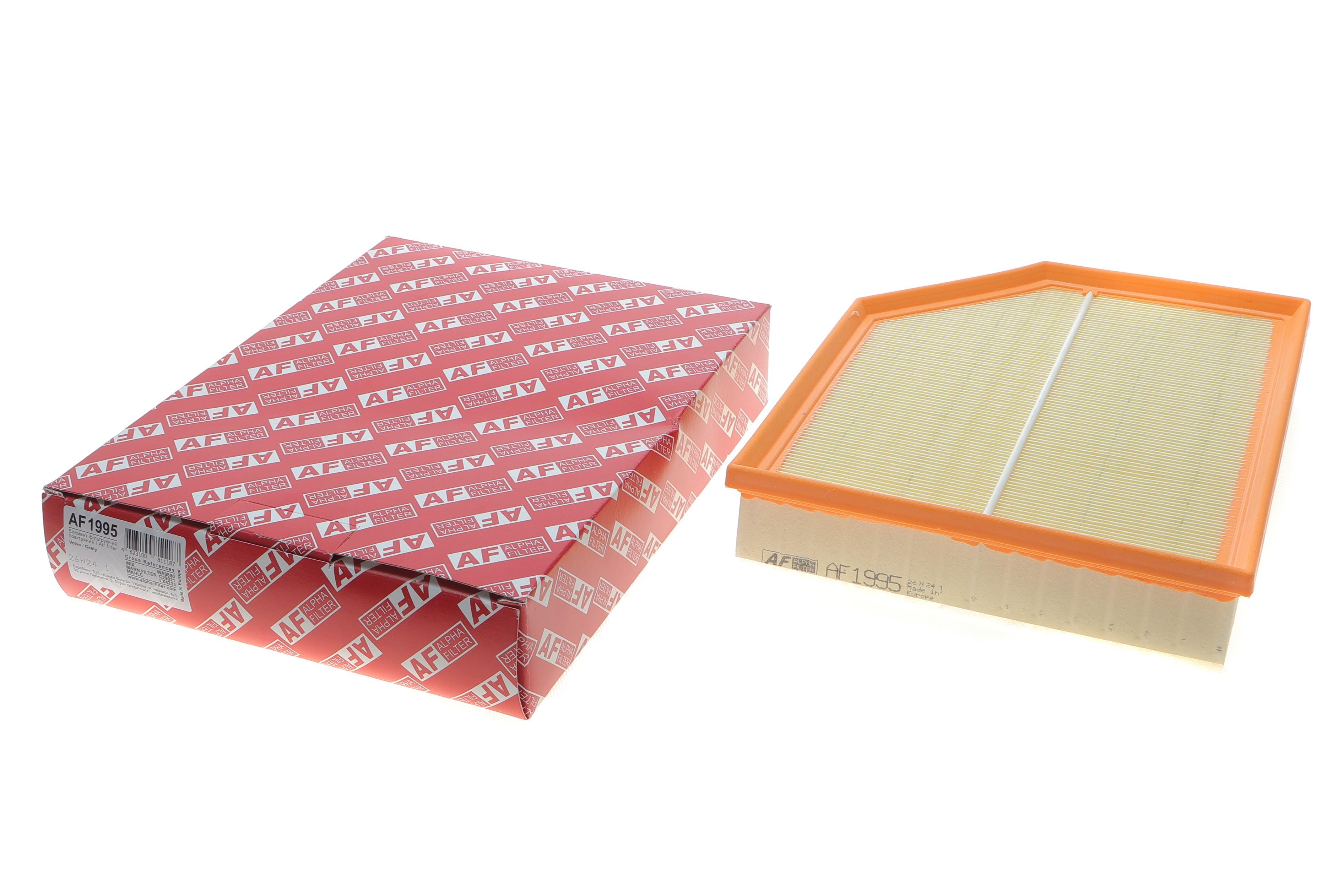 Фільтр повітряний Volvo S60/V60/S90/V90/XC60/XC90 2.0 B3-B6 Mild-Hybrid/T4-T8 16-