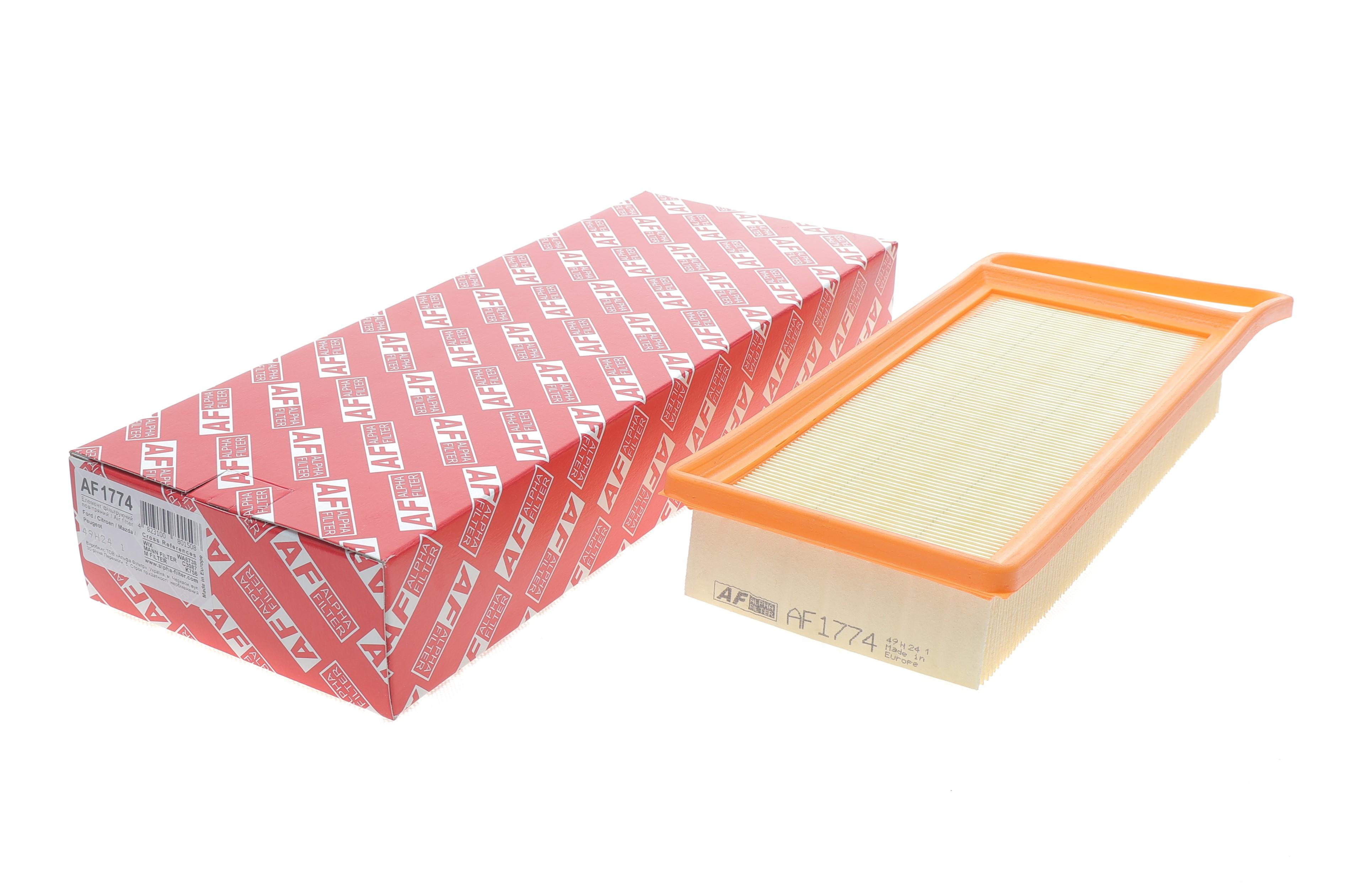 Фільтр повітряний Citroen C1-C3 1.4HDi 03-16/Nemo/Peugeot 1.4HDi 08-/Ford Fiesta/Fusion 1.4TDCi 02-