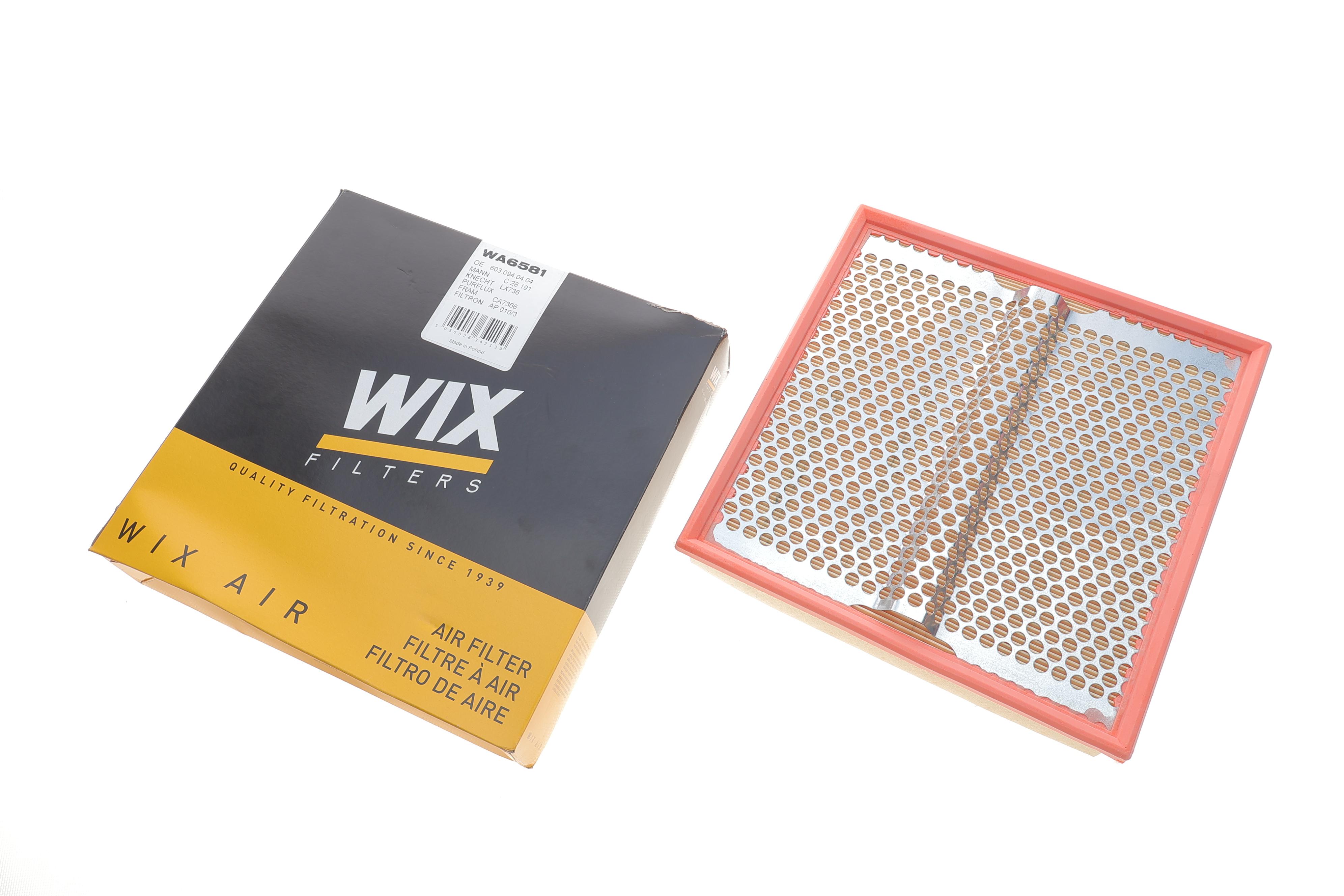 Фільтр повітряний MB S-class (W140) 3.0TD/3.5TD OM603/OM606 93-98