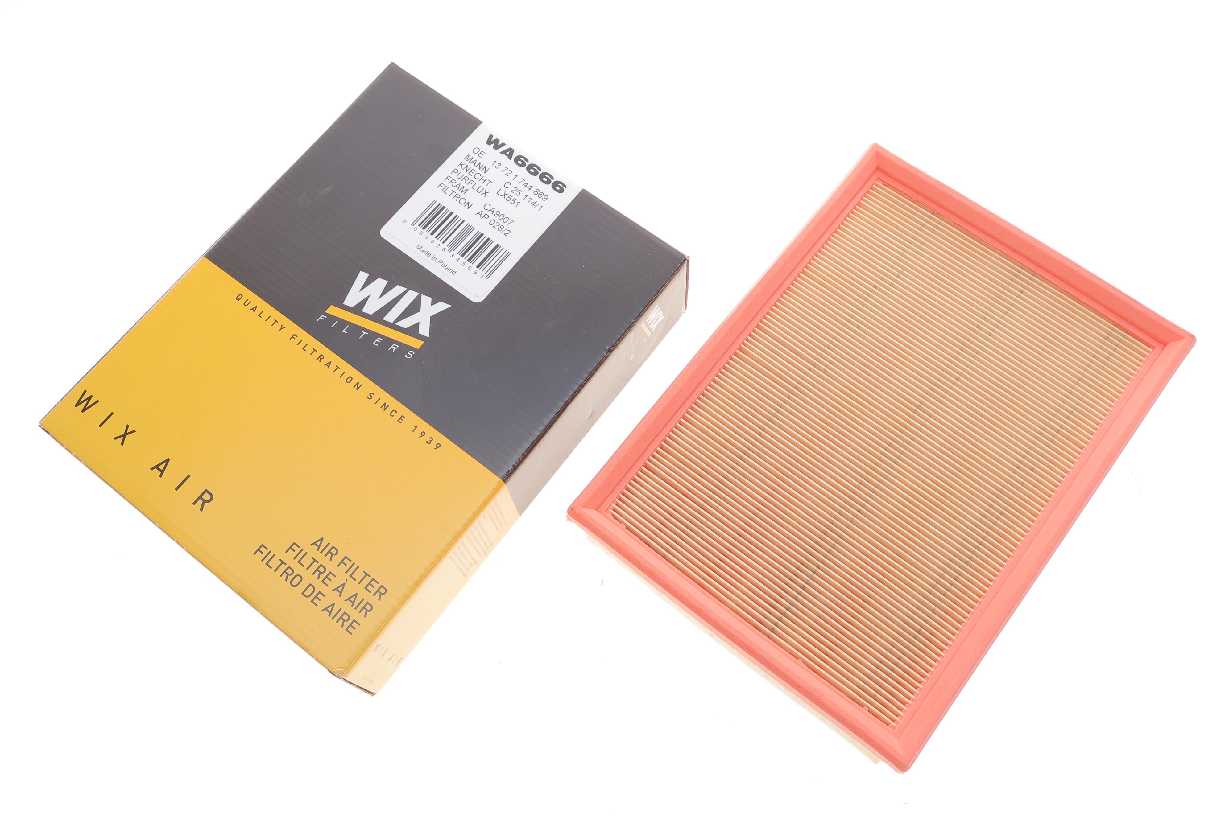 Фільтр повітряний BMW 3 (E36/E46)/5 (E39) 1.9-3.2i M43/M52/M54/S50 90-07 (з поролоном)