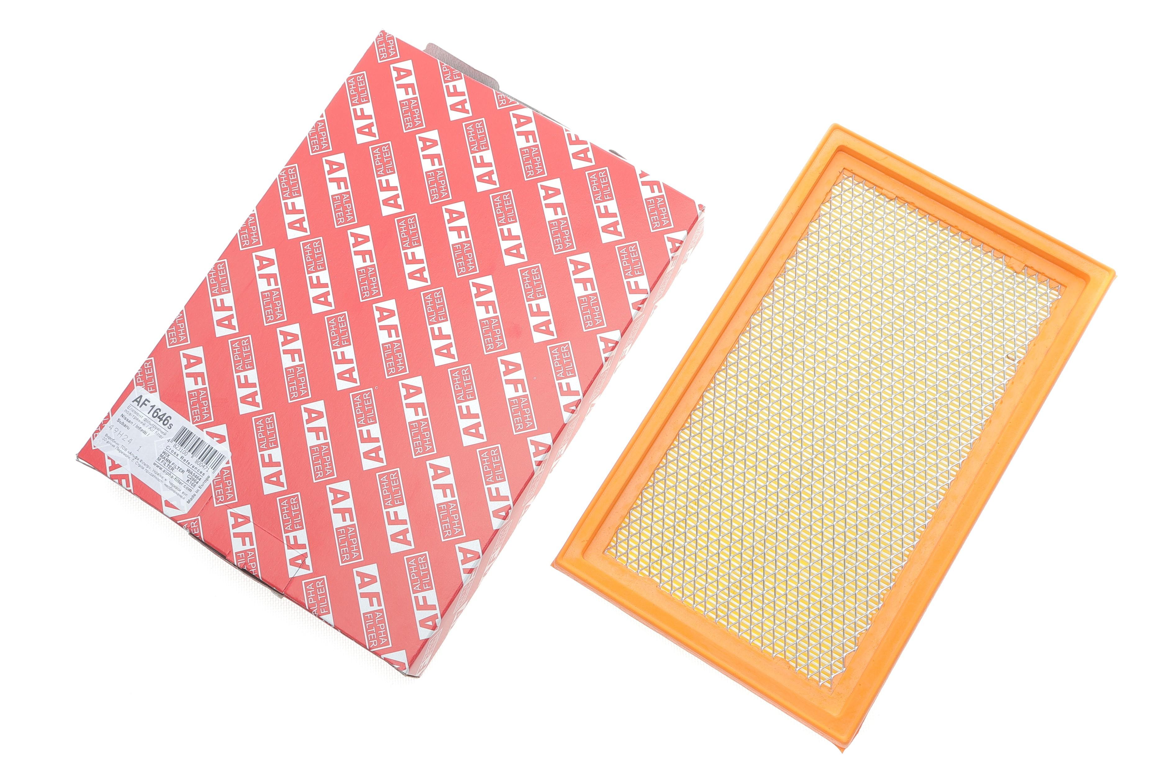 Фільтр повітряний Fiat Sedici 1.6 16V 09-14/Suzuki Swift 1.6 12-/SX4 1.5VVT/1.6 16V 09- (з сіткою)