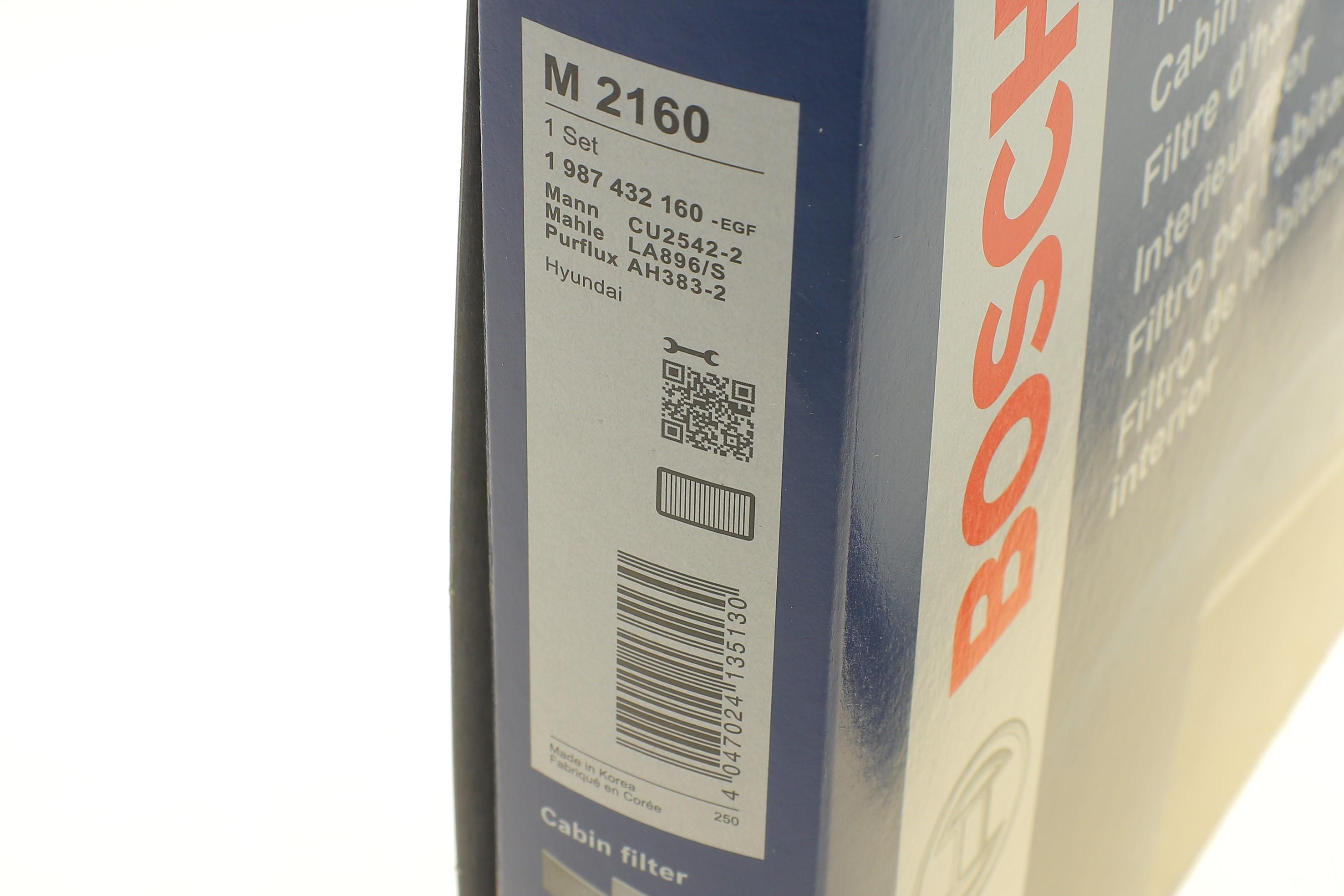 Фільтр салону Hyundai Sonata/Santa Fe 01-06