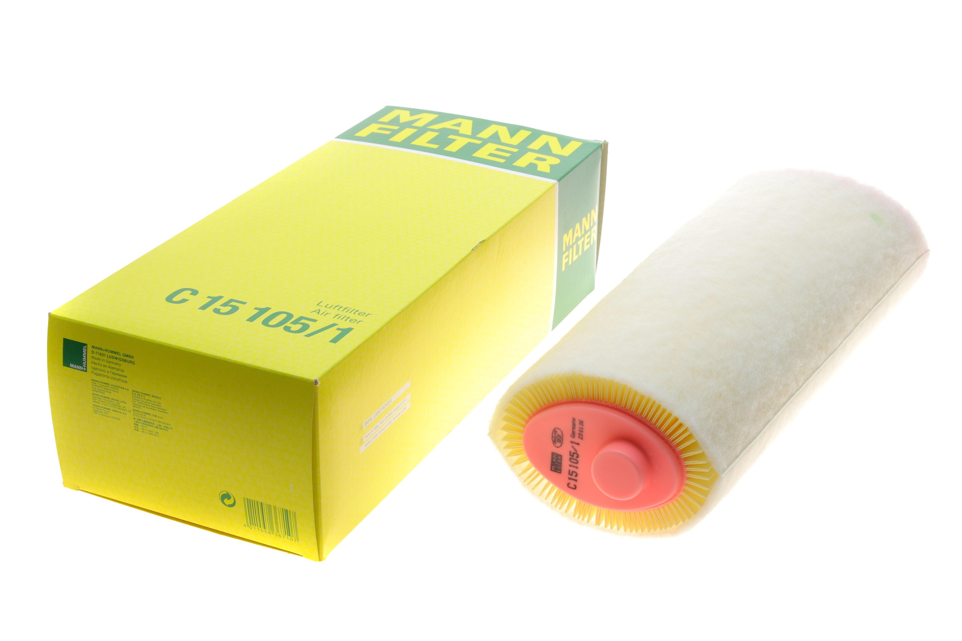 Фільтр повітряний BMW 1 (E81-88) 2.0d M47 04-12/3 (E46/E90-93)/5 (E39/E60) 2.0d M47 98-07/X3 04-07