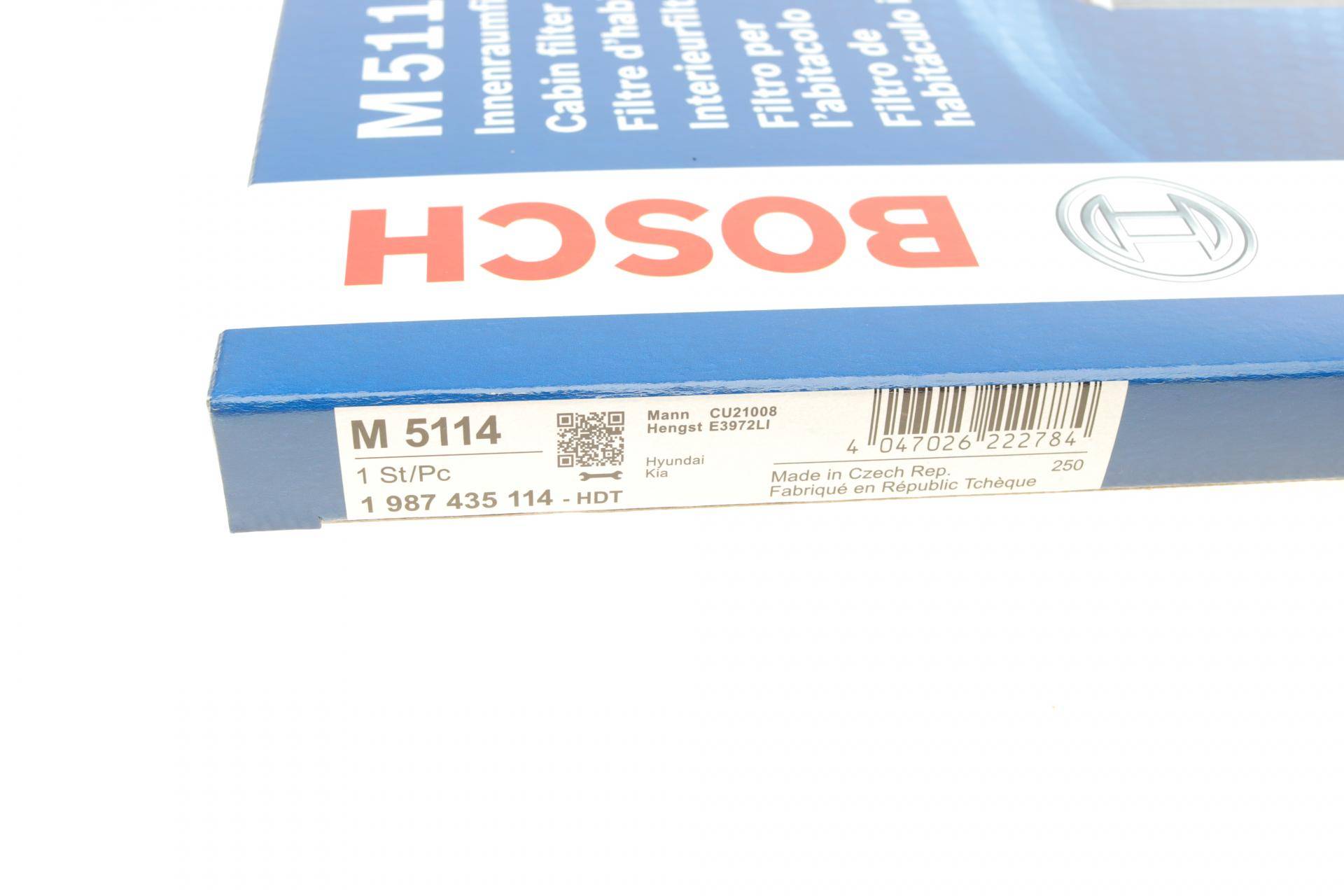 Фільтр салону Hyundai Accent/Solaris 1.4/1.6 10-/Kia Rio III 11-