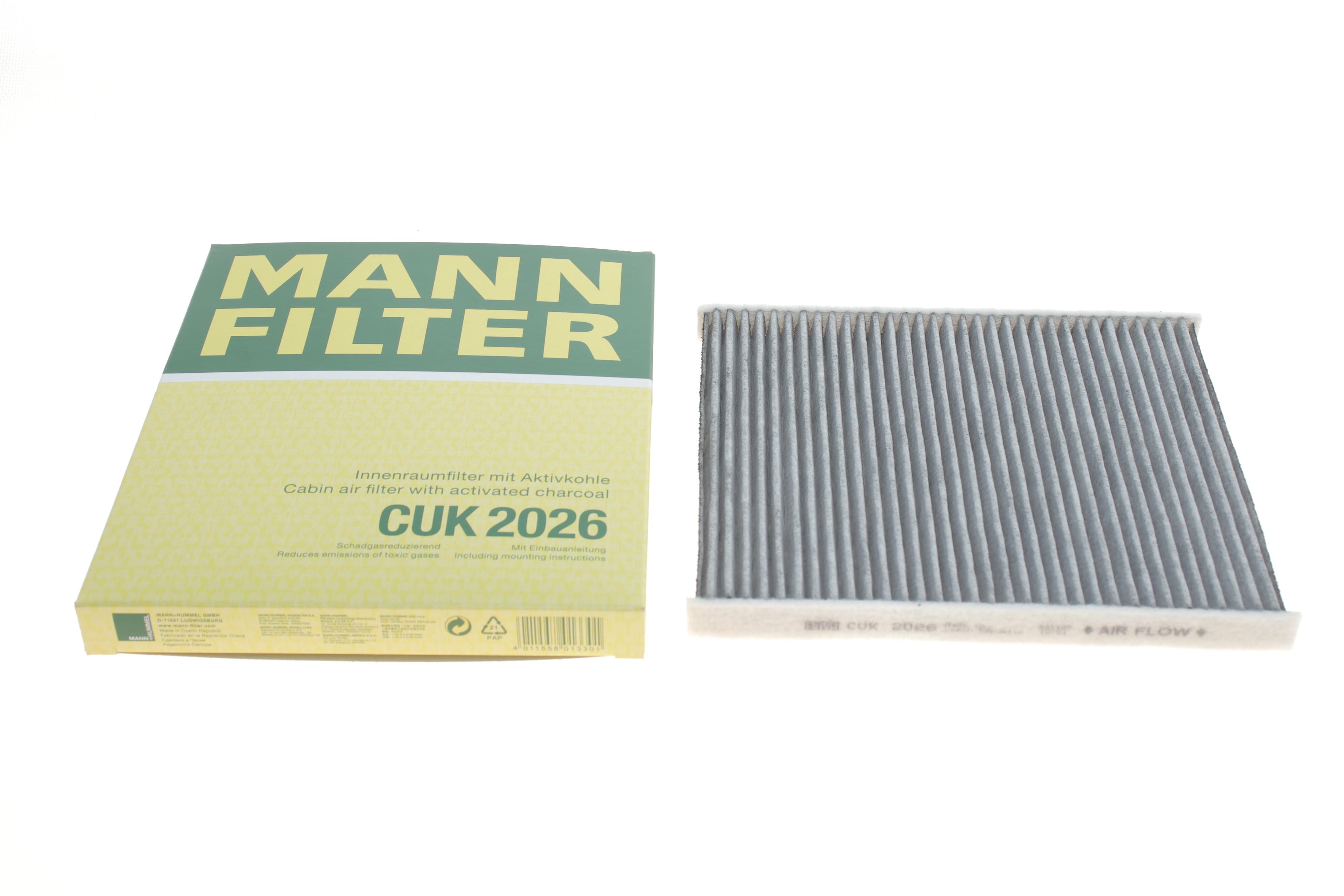 Фільтр салону Fiat Panda 1.1-1.4 JTD 95-/Ford Ka 1.2/1.3 TDCi 08-16 (вугільний)