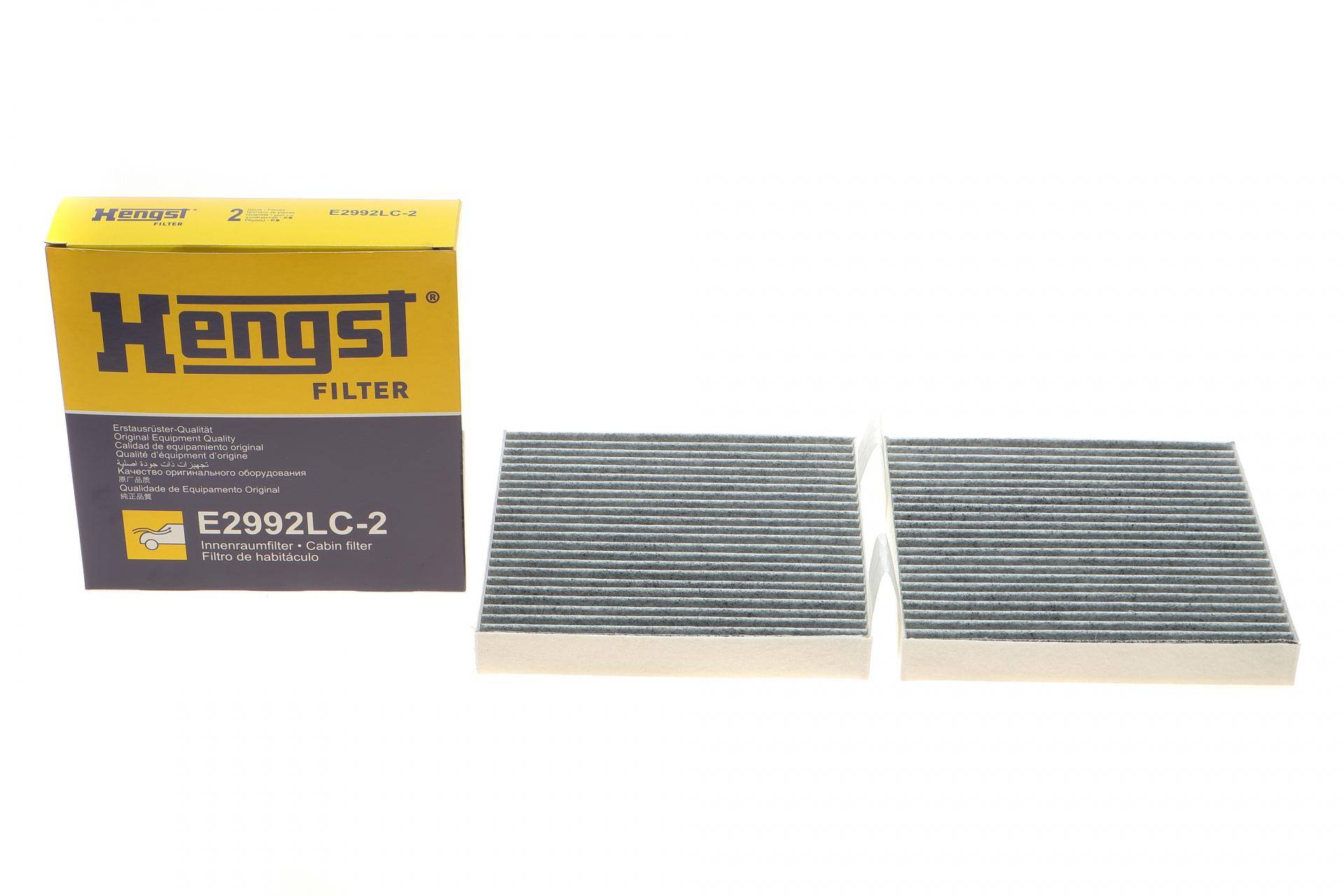 Фільтр салону BMW X3 (F25) 10-/X4 (F26) 14-18 (к-кт 2шт.) (вугільний)