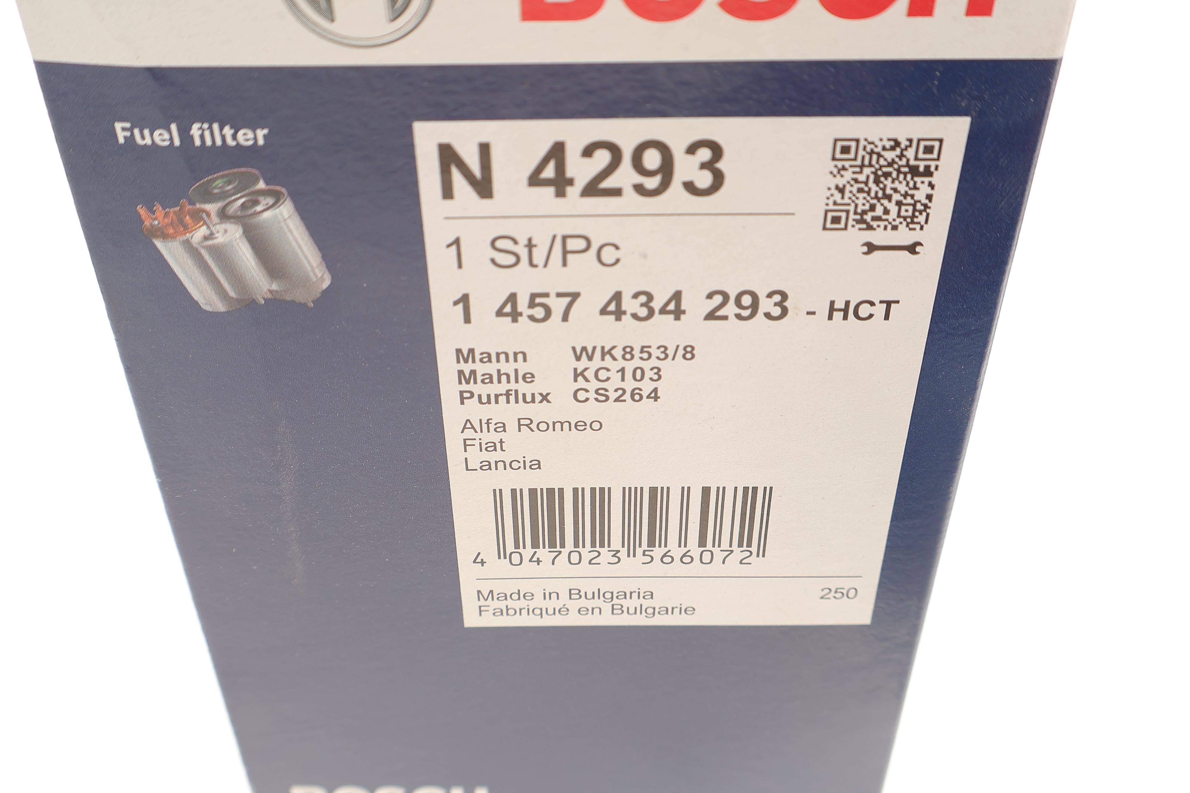 Фільтр паливний Fiat Punto 1.9 JTD 99-/Bravo 1.9 JTD 98-01