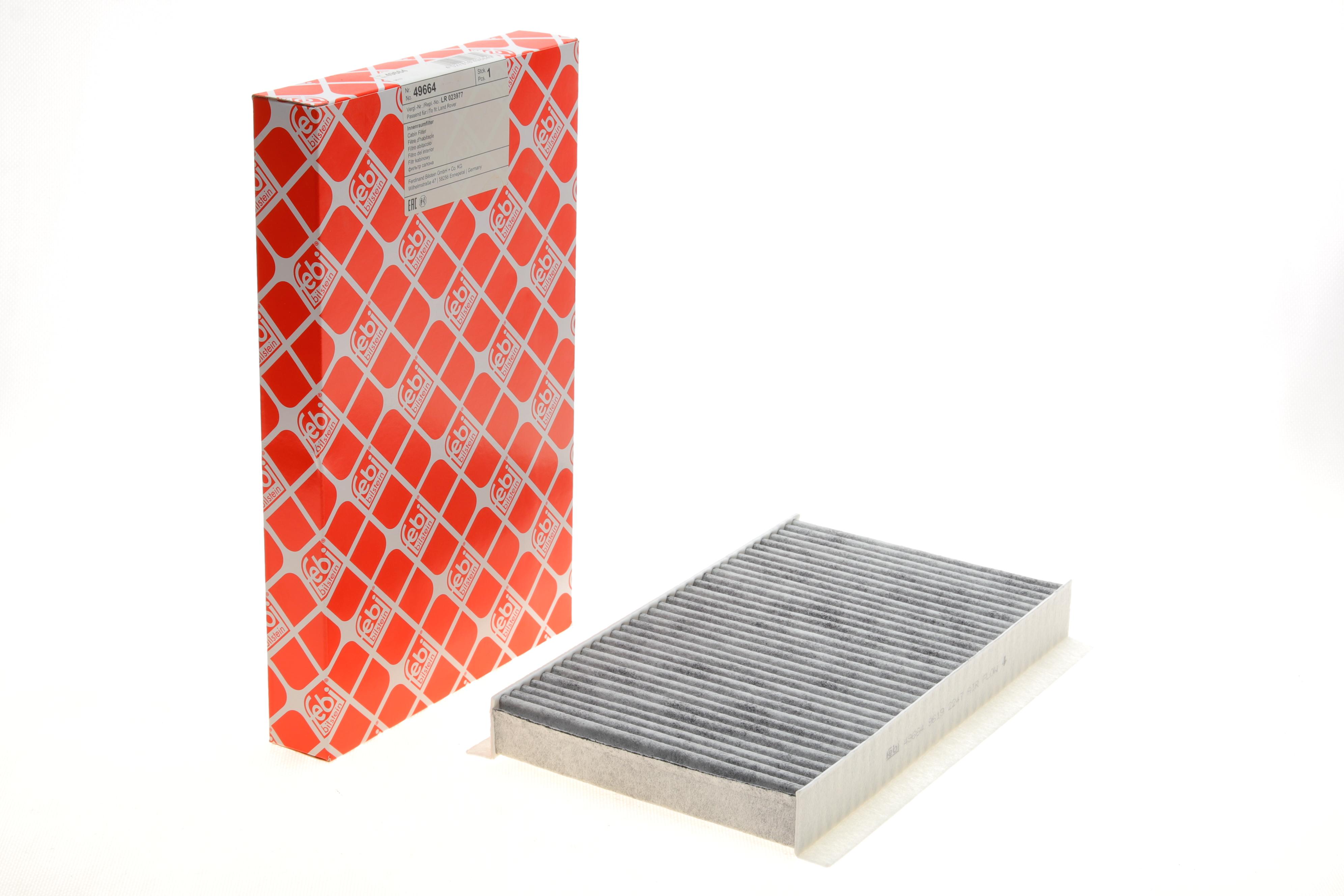 Фільтр салону Land Rover Discovery 04-/Range Rover Sport 3.0-5.0 05-(вугільний)