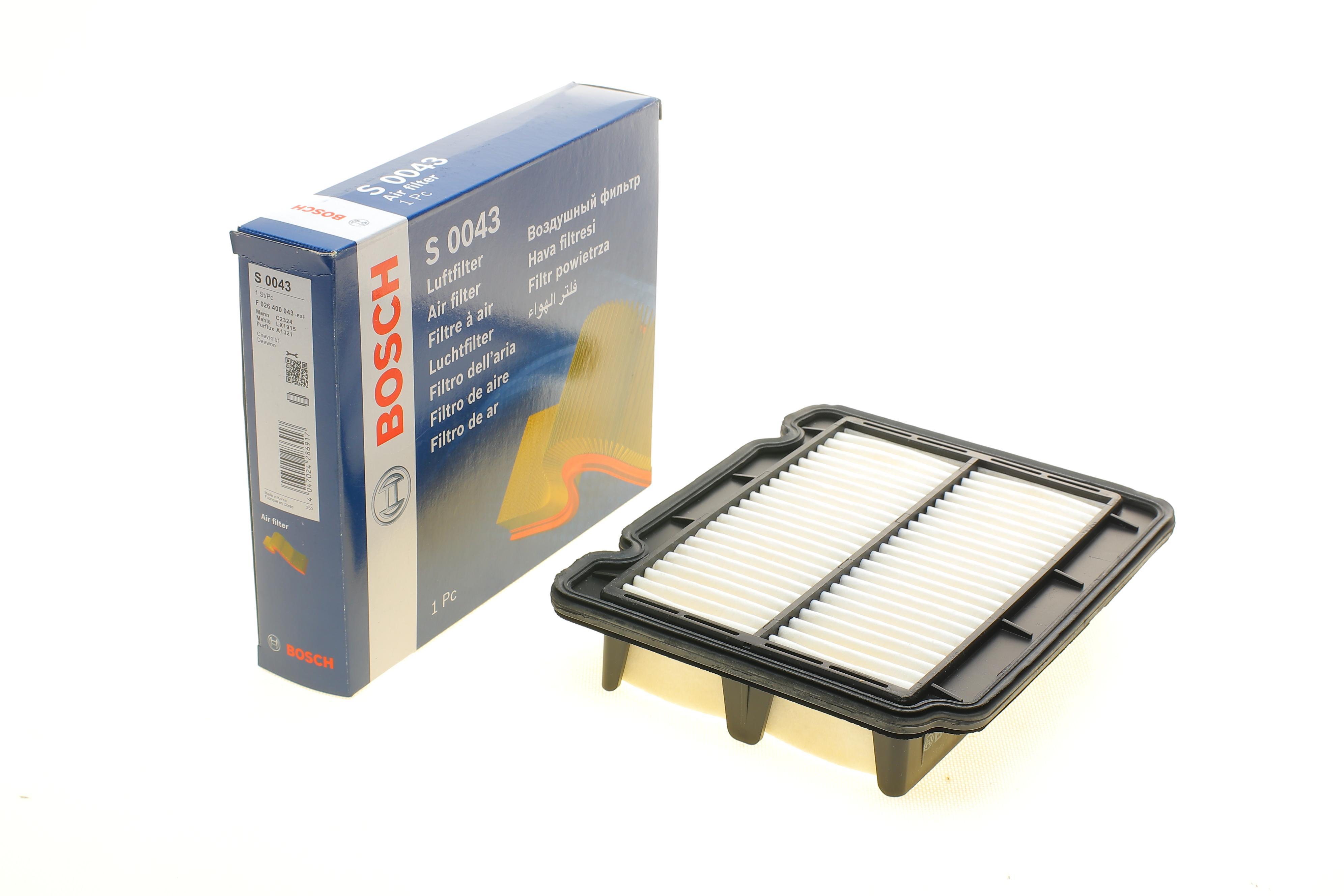 Фільтр повітряний Chevrolet Aveo 1.2-1.5 i 06-/Kalos 1.2-1.4 i 02-