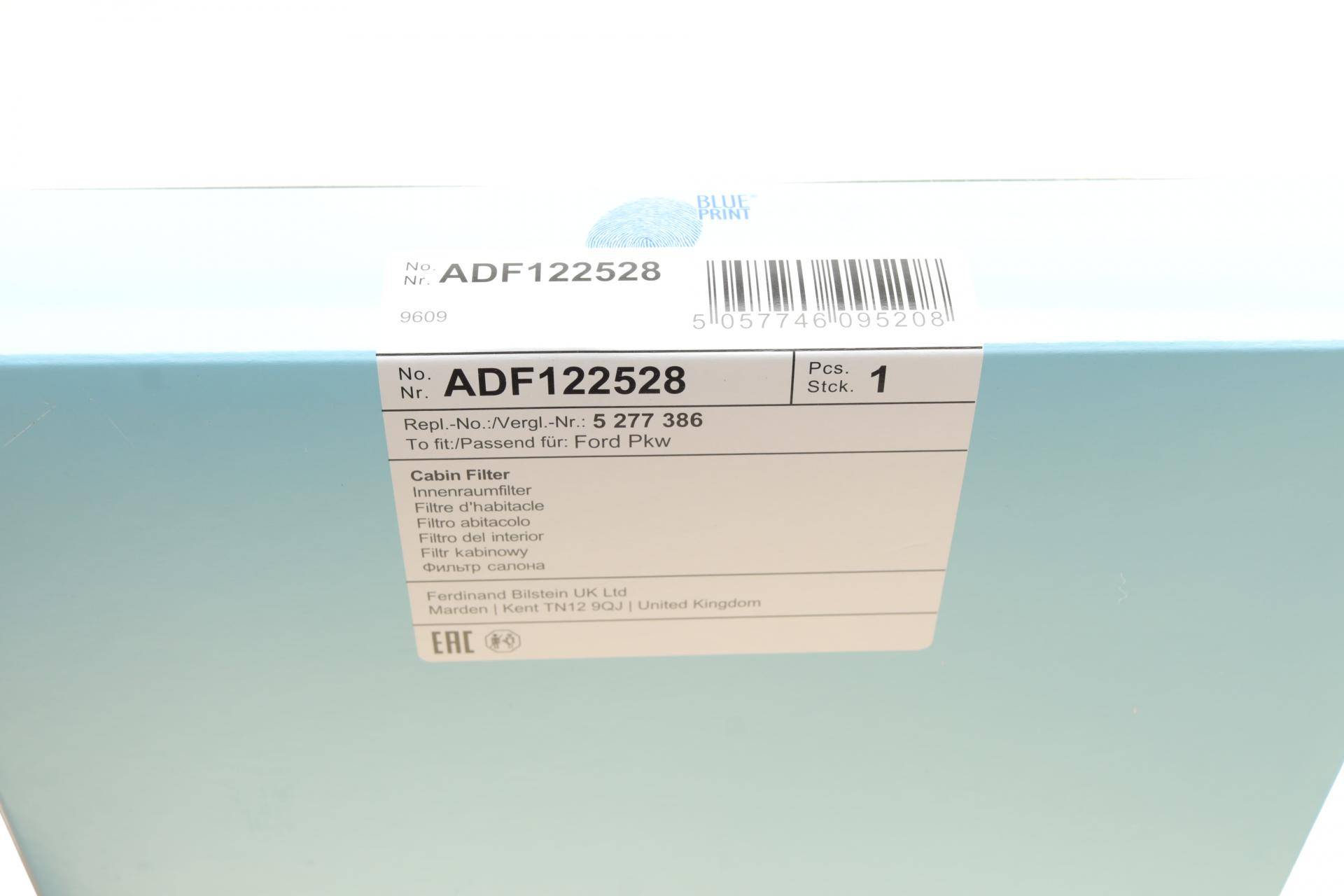 Фільтр салону Ford Mustang 15-