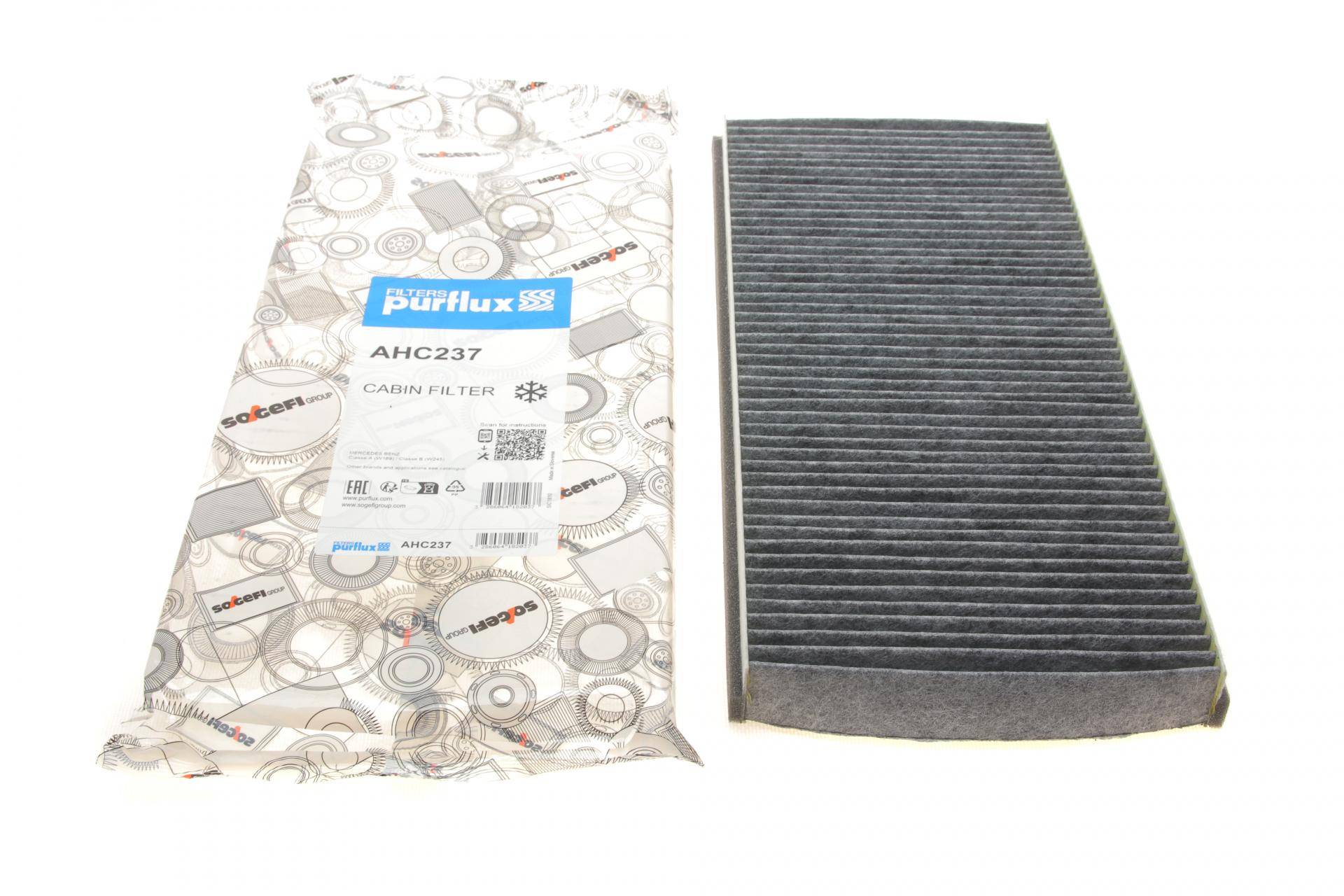 Фільтр салону MB A-class (W169)/B-class (W245) (вугільний)