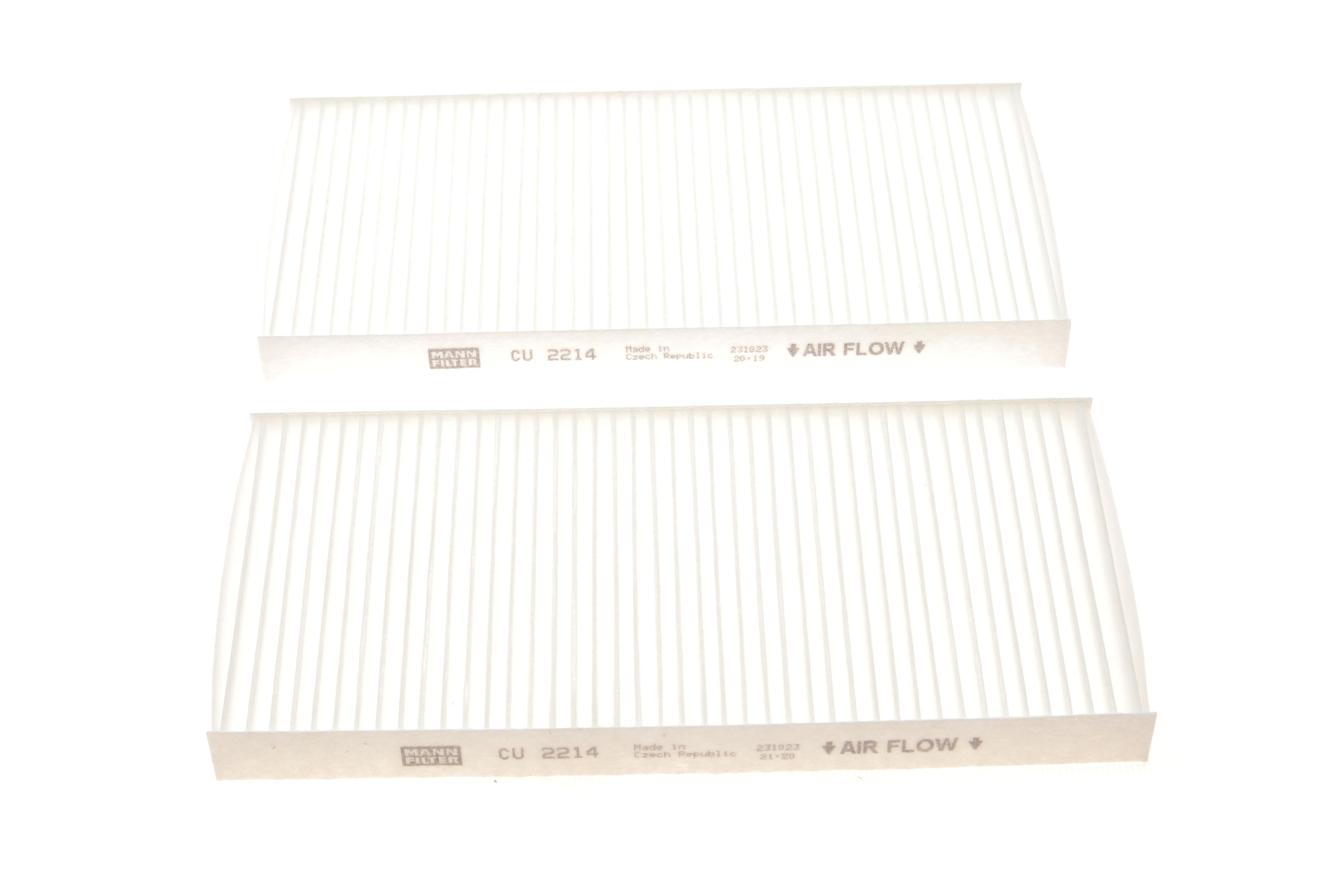 Фільтр салону Hyundai Tucson/Kia Sorento 04-10 (к-кт 2 шт.)