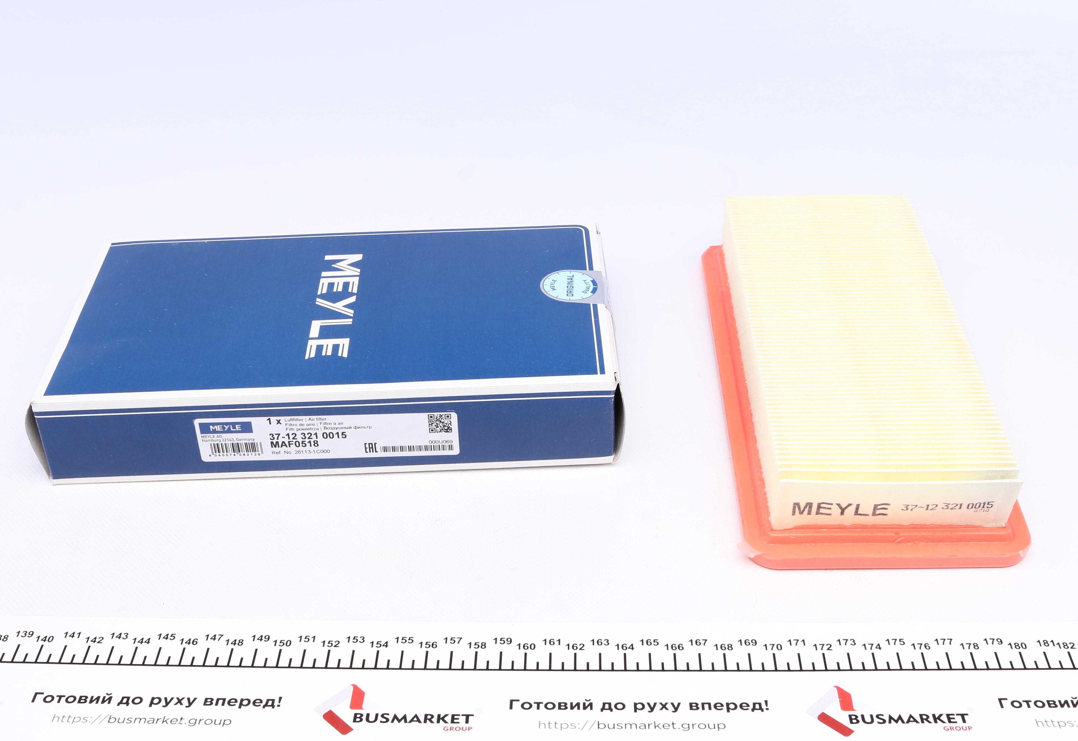 Фільтр повітряний Hyundai Getz 1.1i-1.6i 02-10