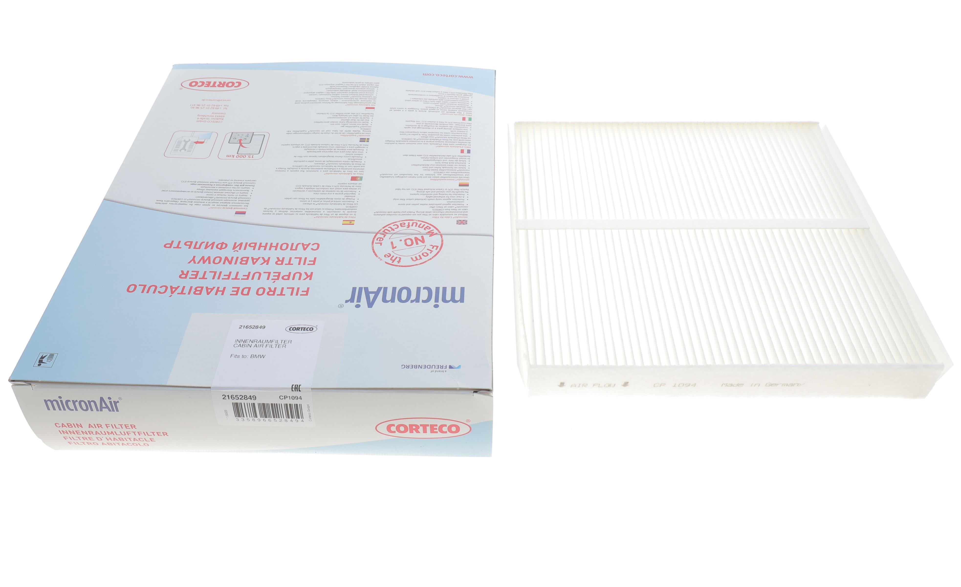 Фільтр салону BMW Z4 (E85/E86/E89) 02-16