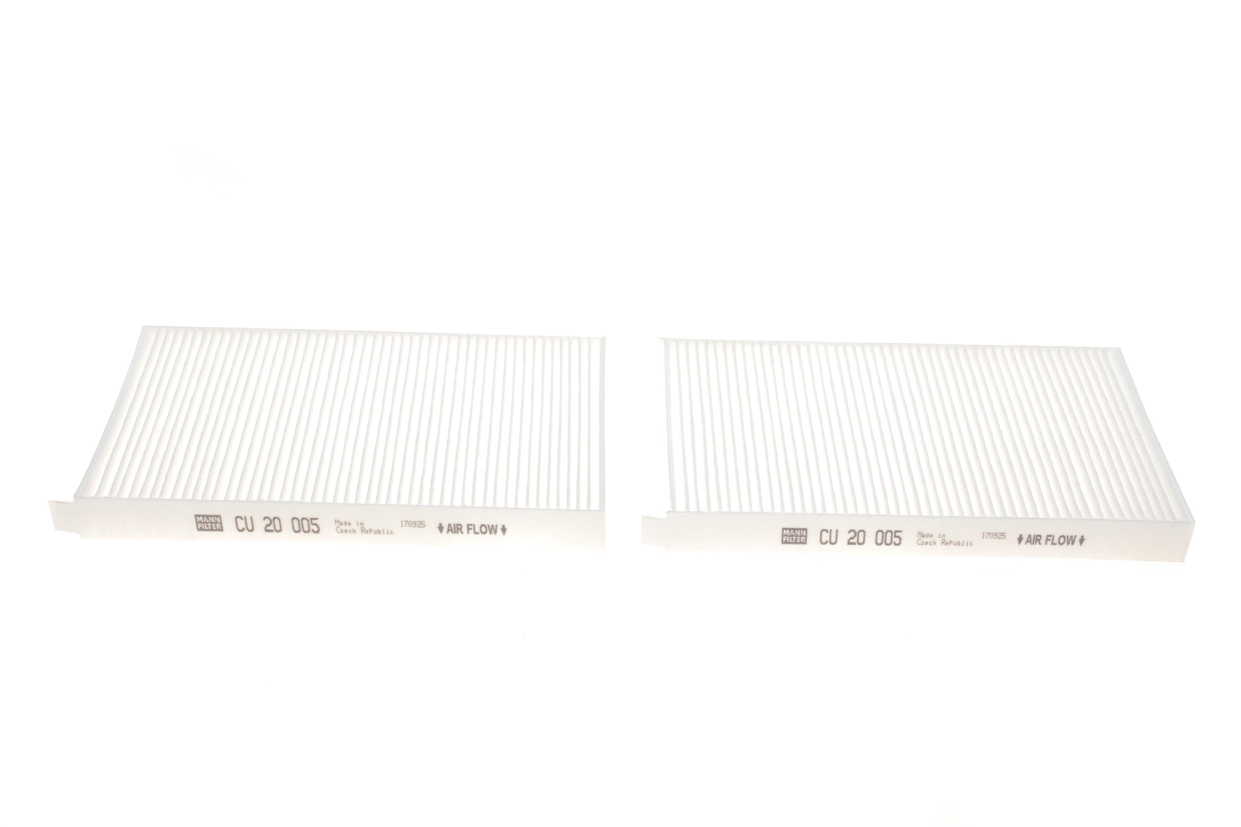 Фільтр салону Hyundai Tucson 04- (к-кт 2 шт.)