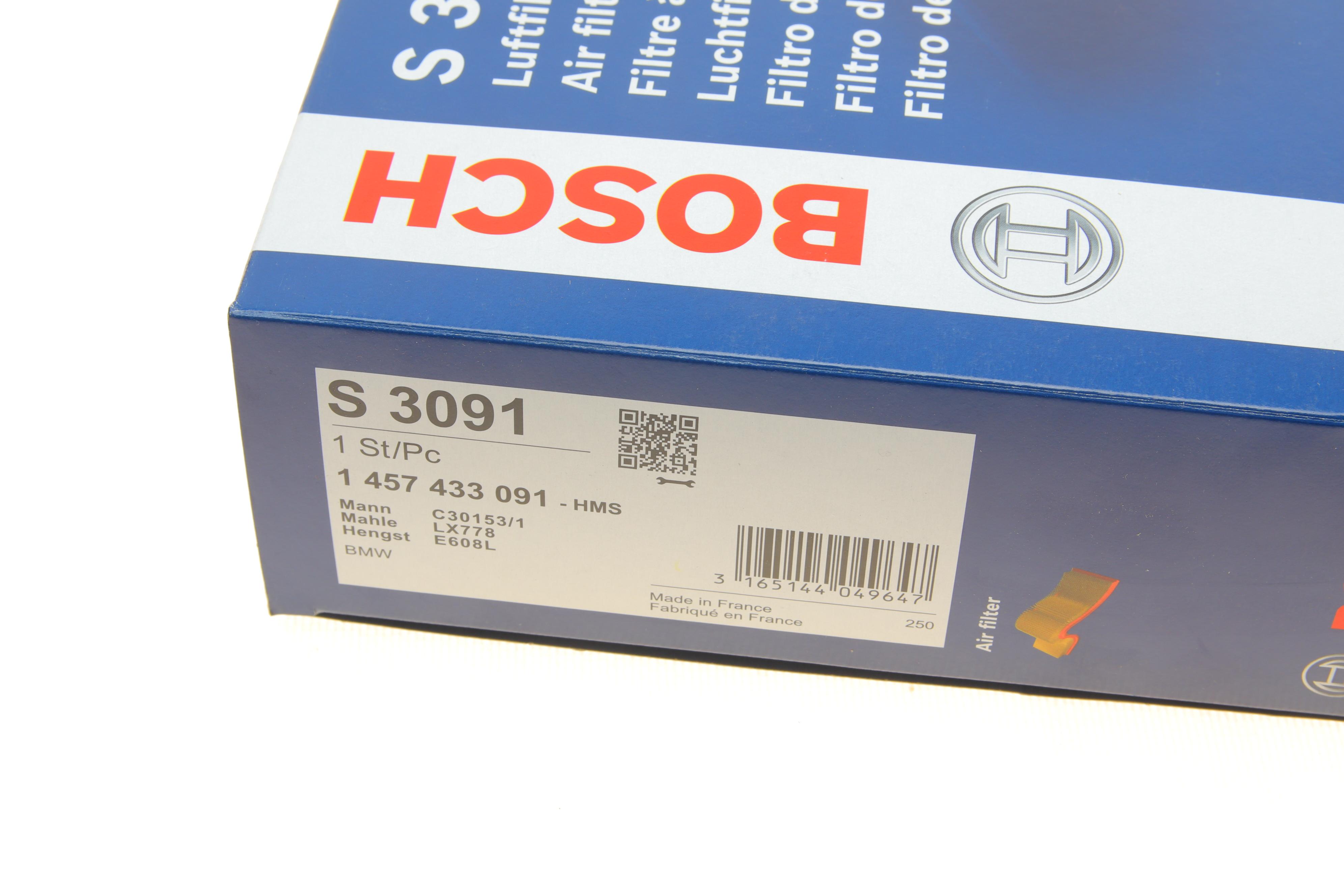 Фільтр повітряний BMW 7 (E65/E66/E67) 3.5-4.5i/4.0d 01-08 знято з постачання