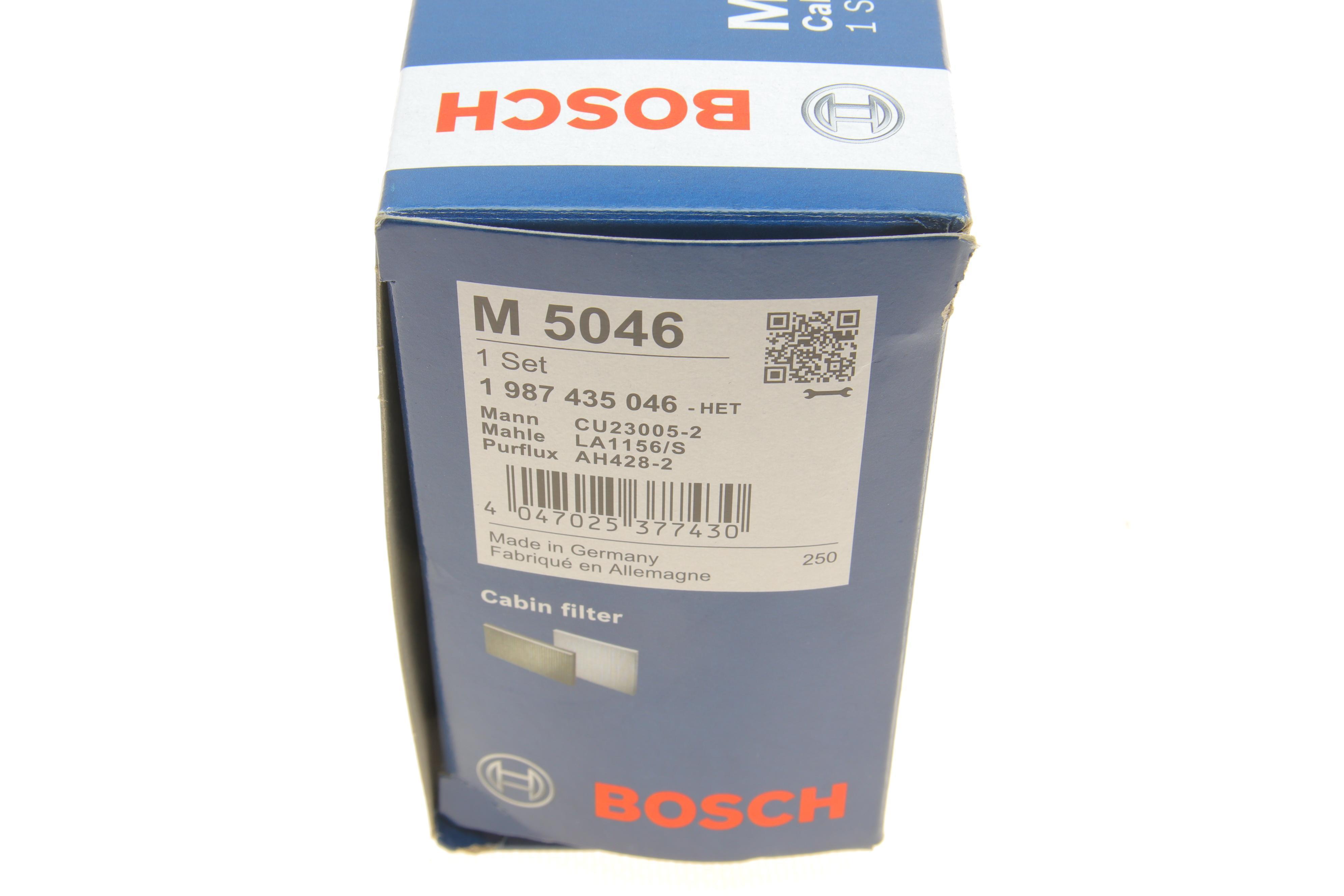 Фільтр салону BMW X1 14-/X2 (F39) 17-/I3 13- (к-кт 2 шт) знято з постачання